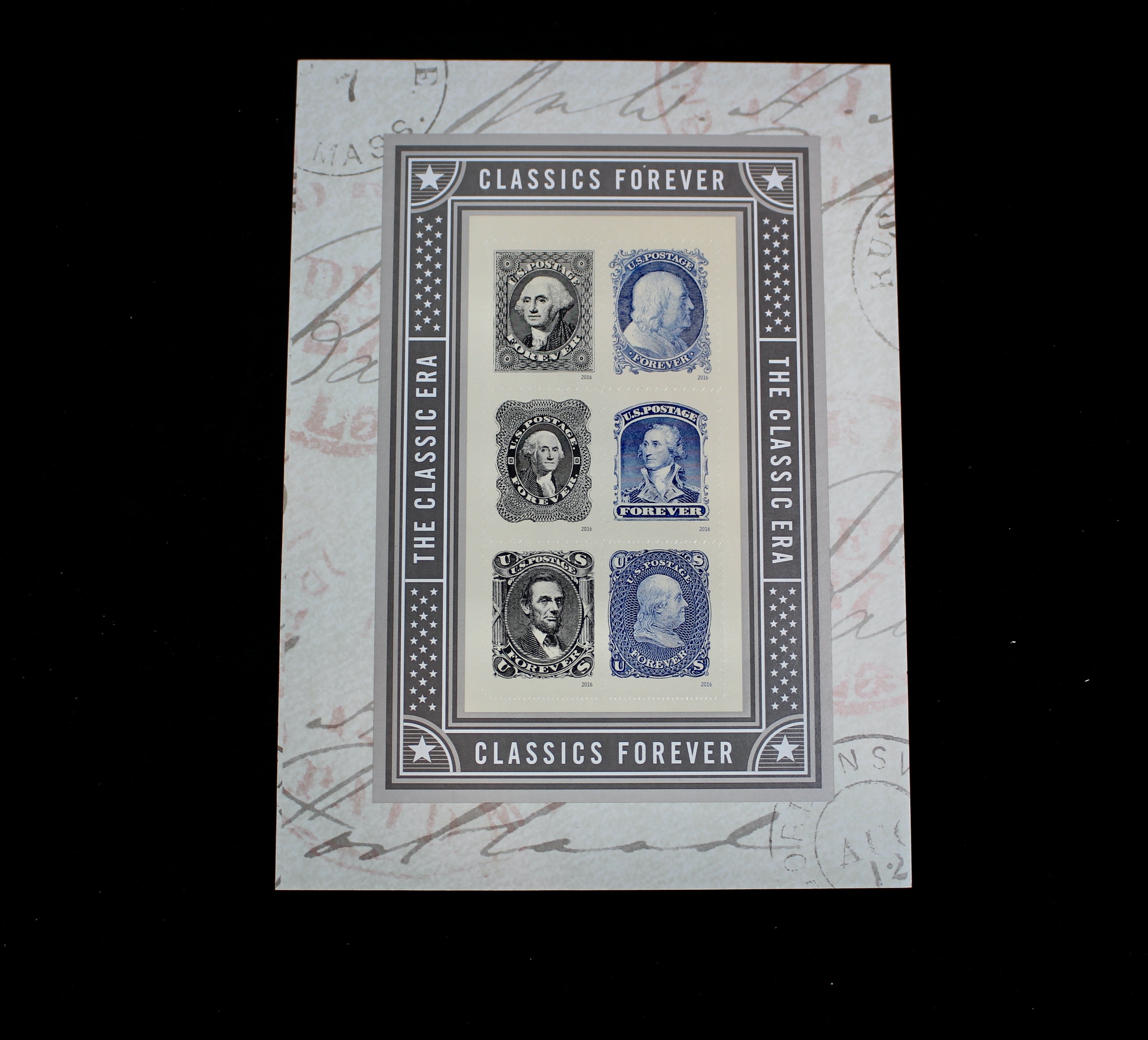 Postage Stamp Sheet Grouping