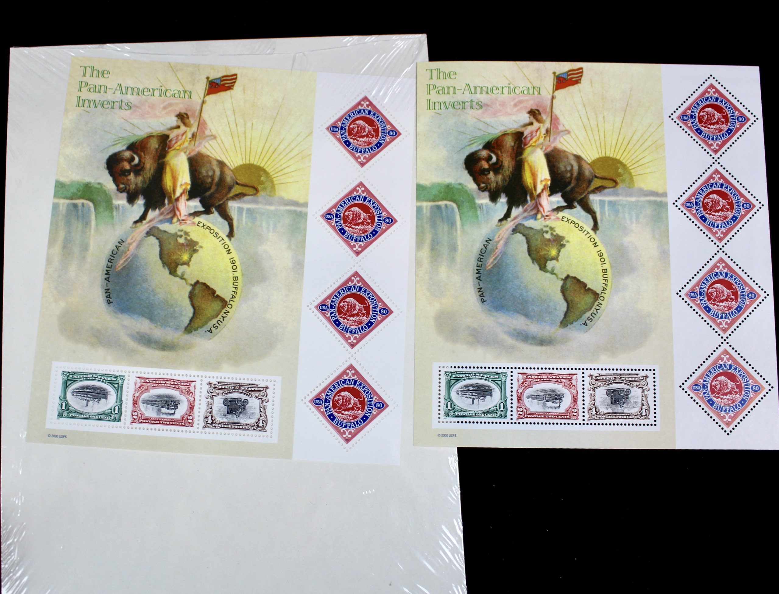 Postage Stamp Sheet Grouping