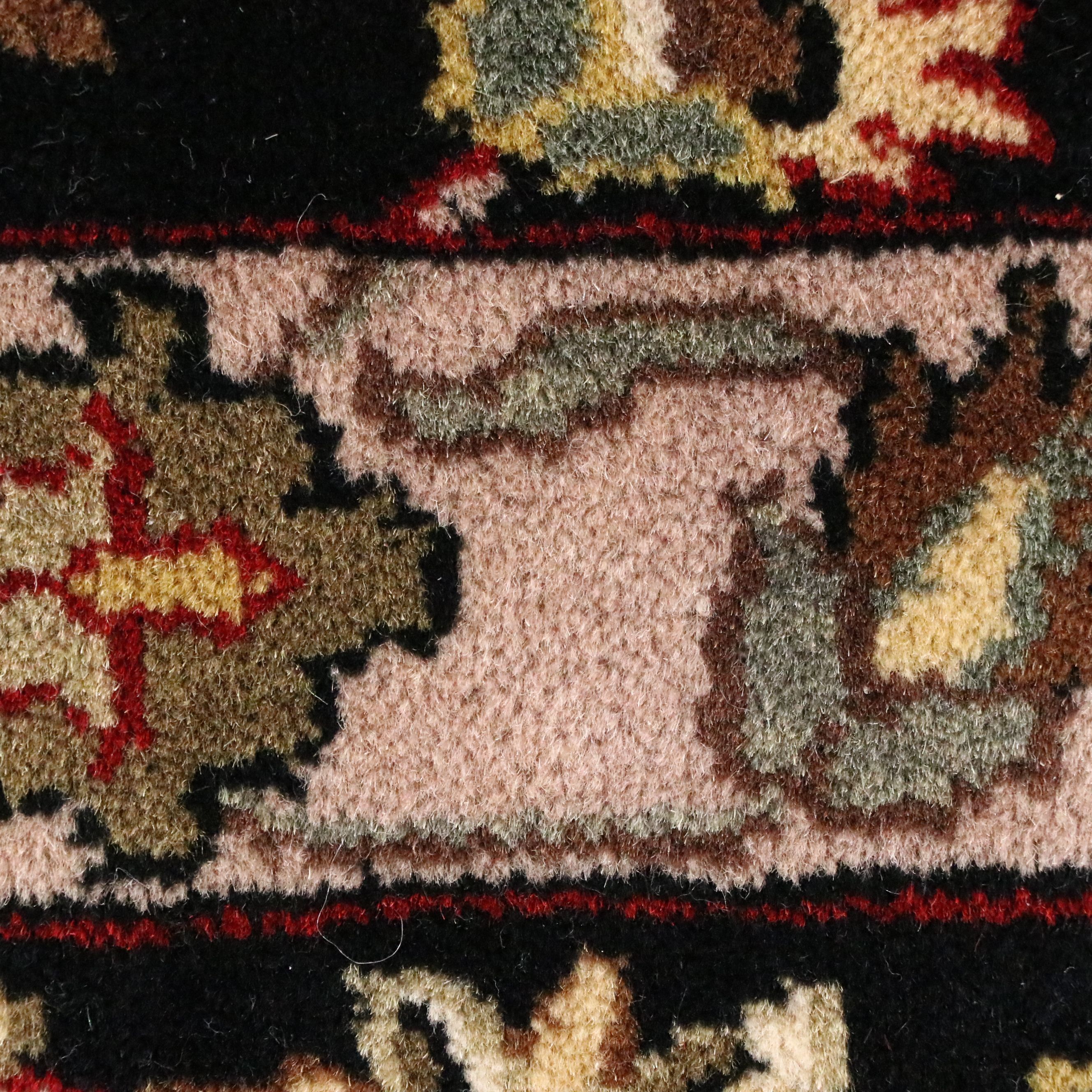 9' x 12'1 Hand-Knotted Indian Agra Room-Sized Rug