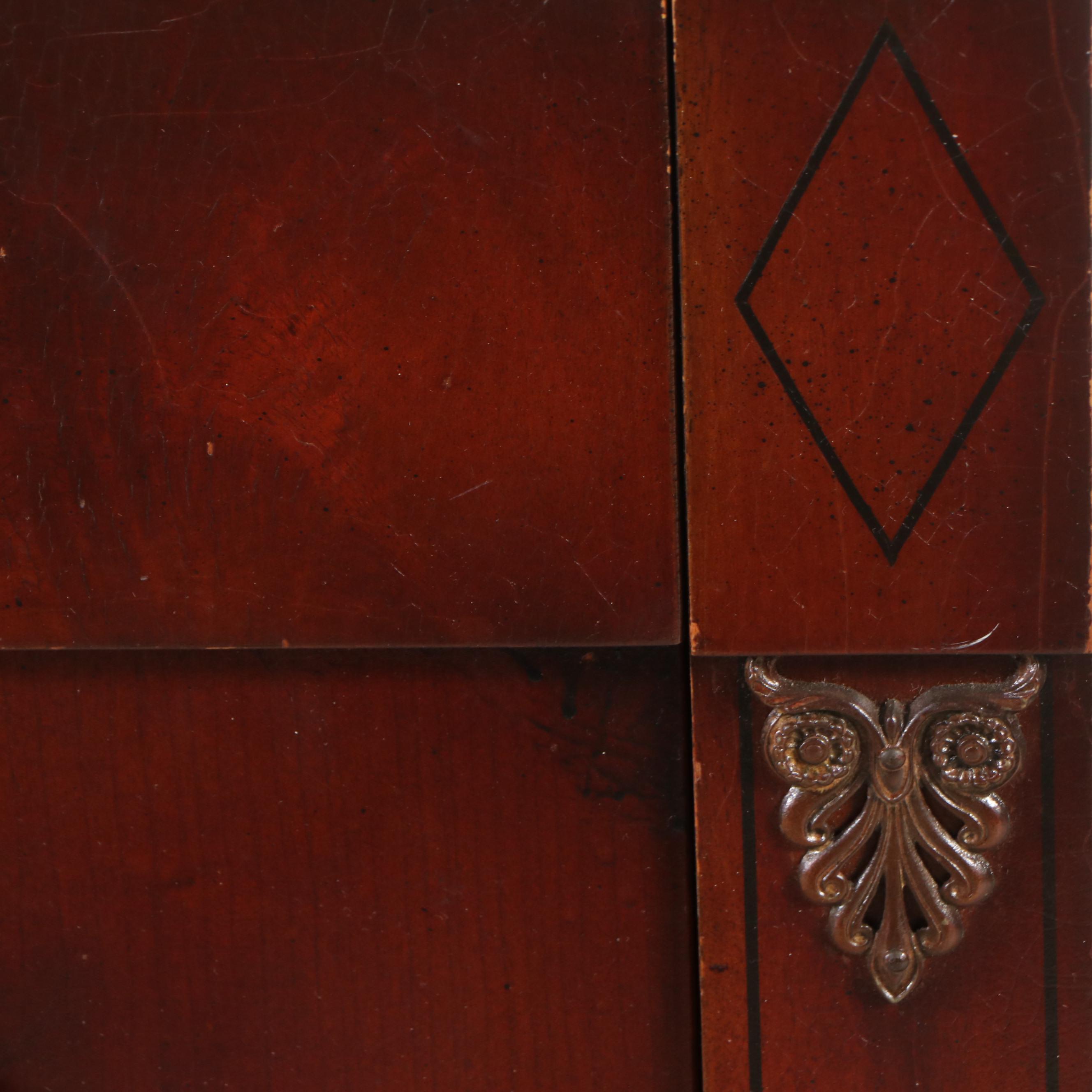 Biedermeier Style Mahogany Chest of Drawers
