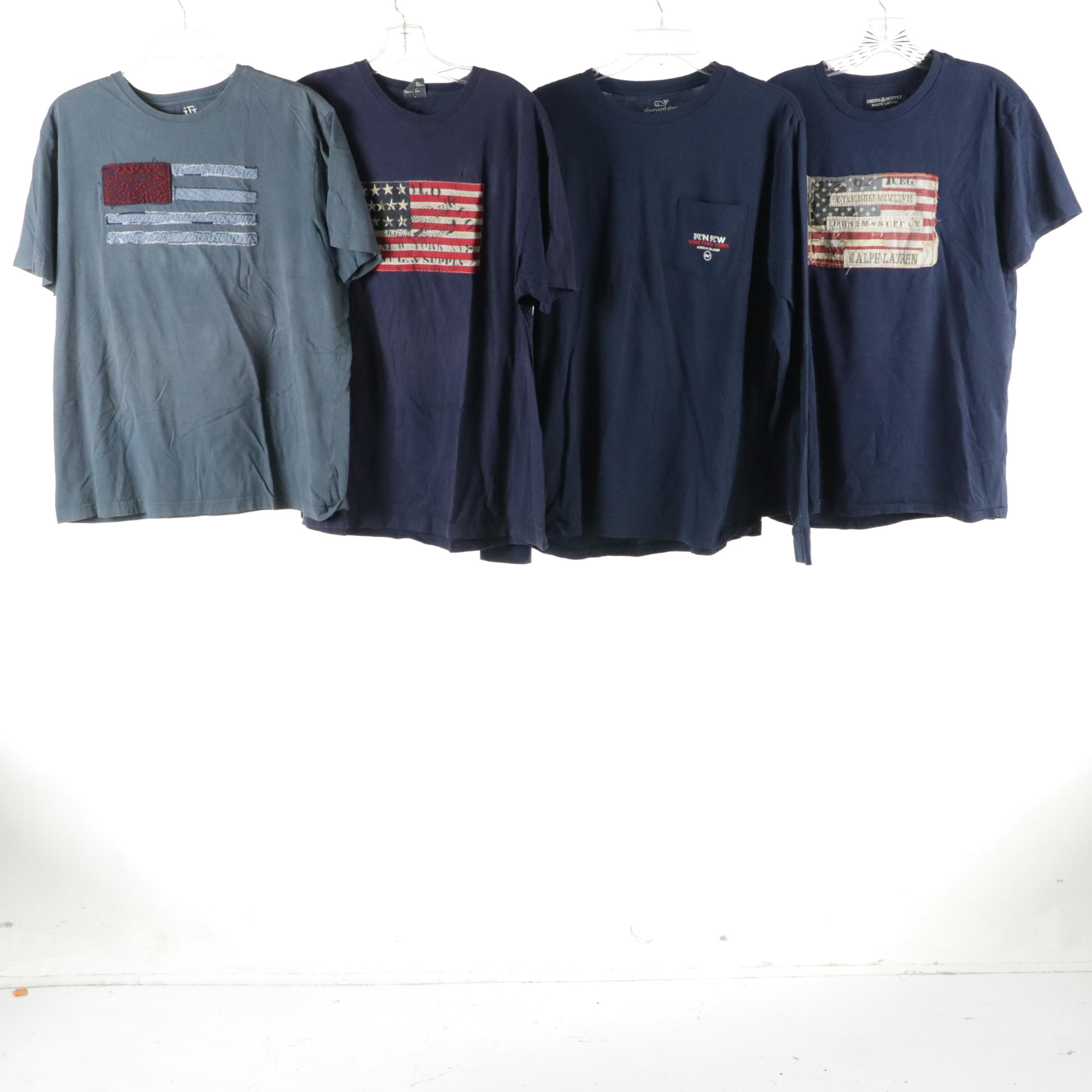 Men's Martha's Vineyard Crewneck, Vineyard Vines, Ralph Lauren & Other T-Shirts
