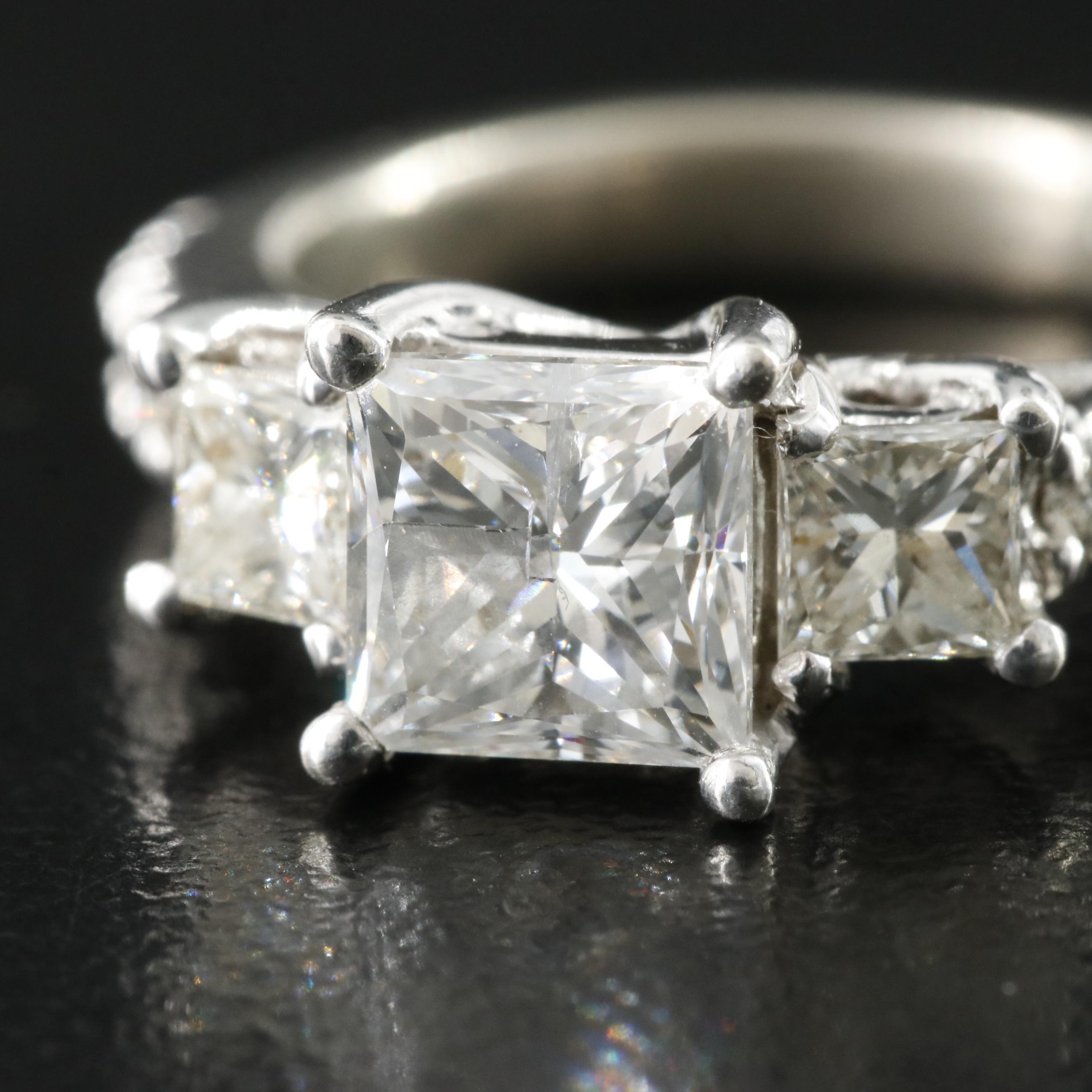 14K 1.75 CTW Diamond Ring