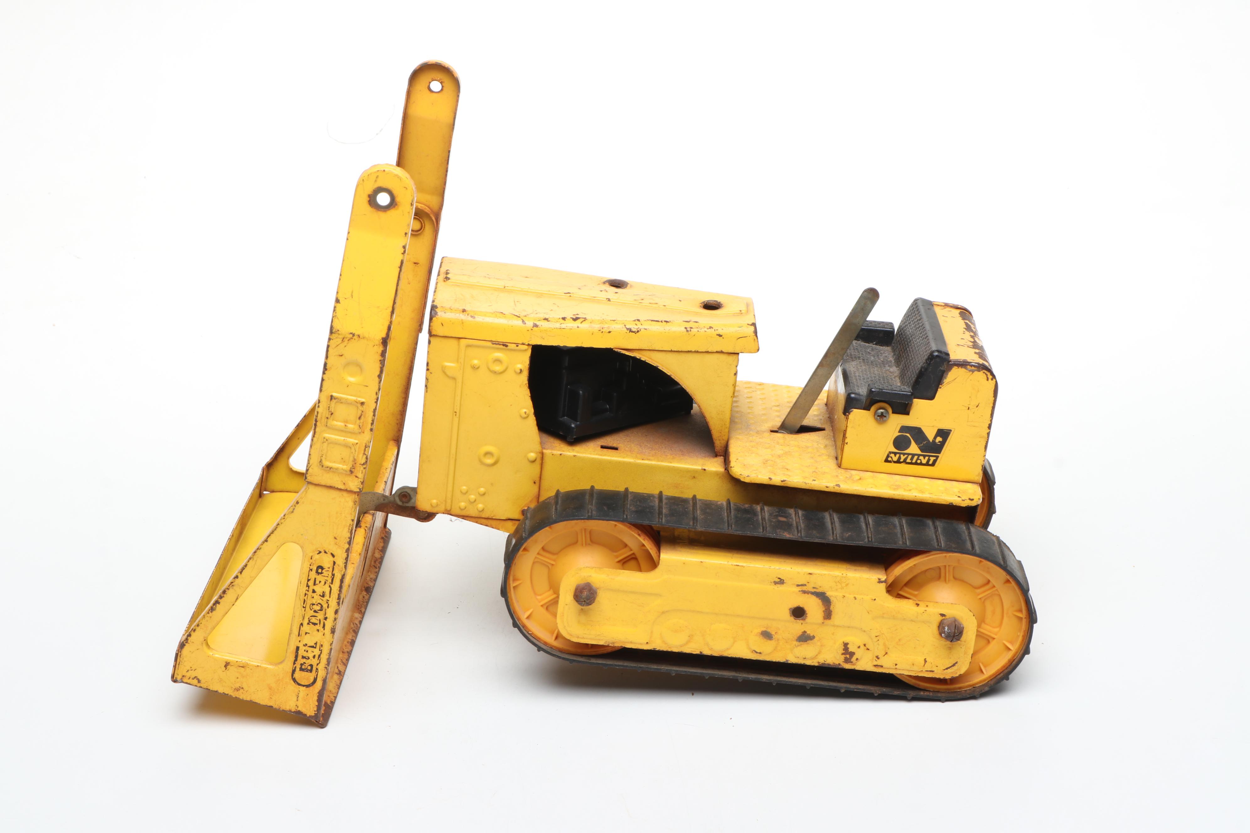 Nylint Diecast Bulldozers with Structo Earth Mover