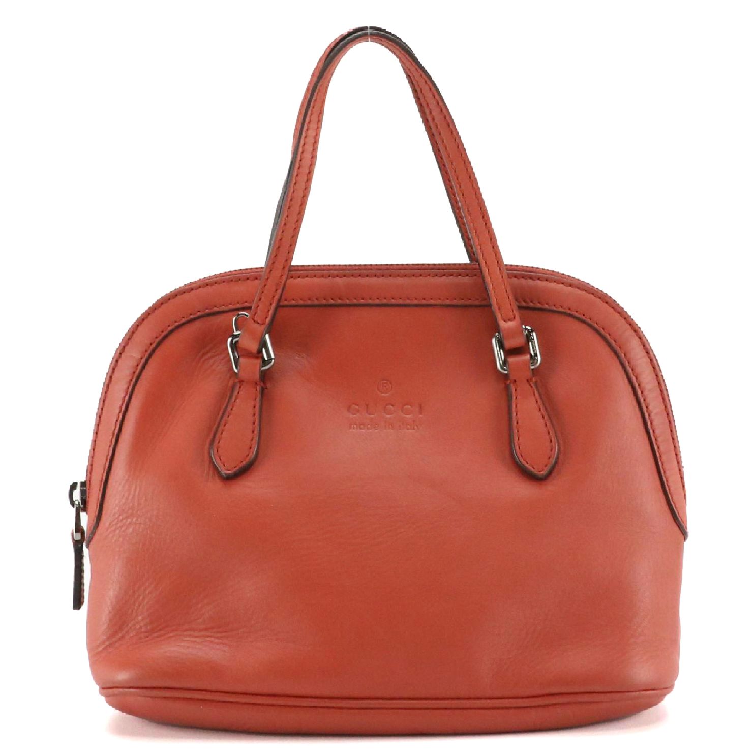 Gucci Mini Domed Two-Way Satchel in Calfskin Leather
