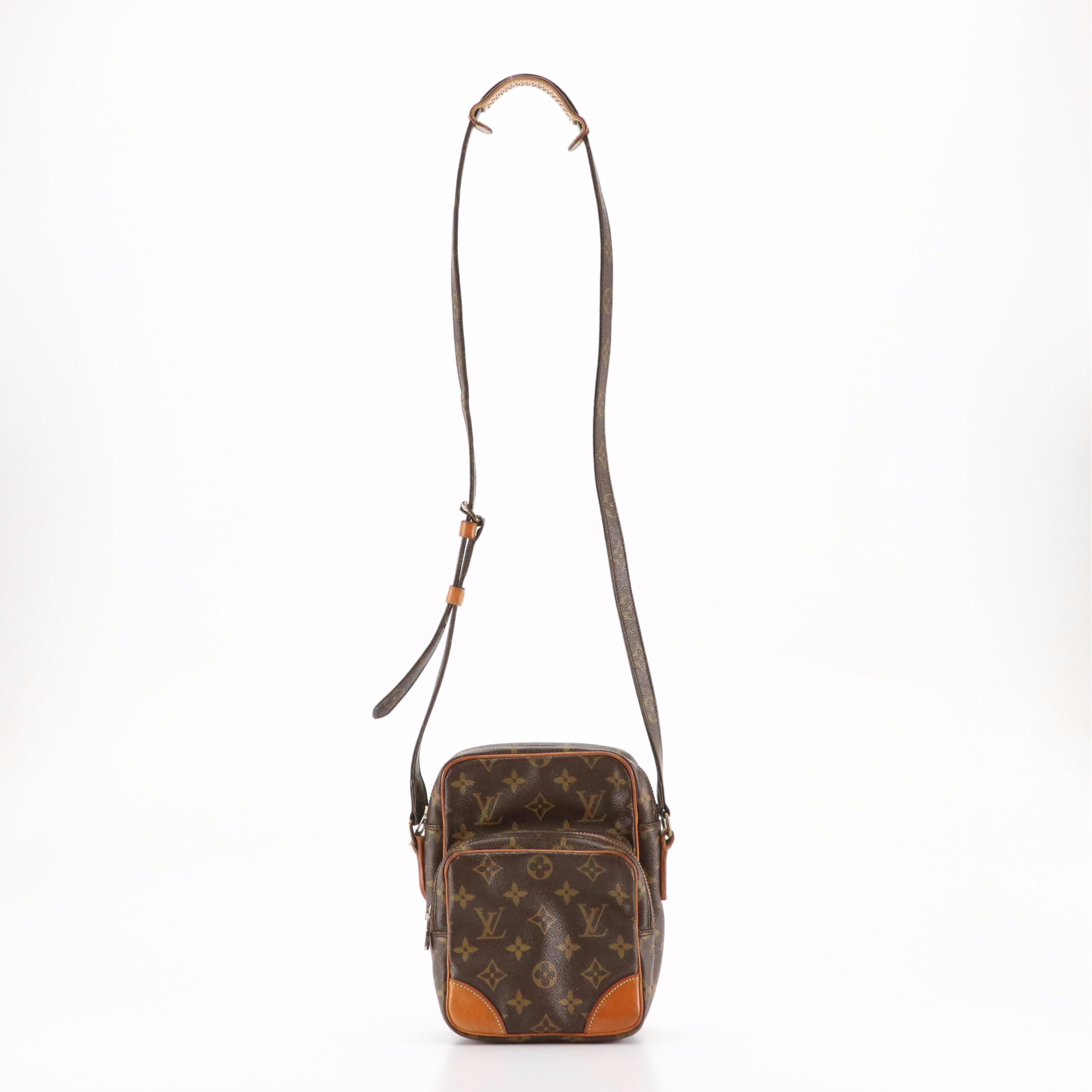 Louis Vuitton Amazone Crossbody Bag in Monogram Canvas and Leather