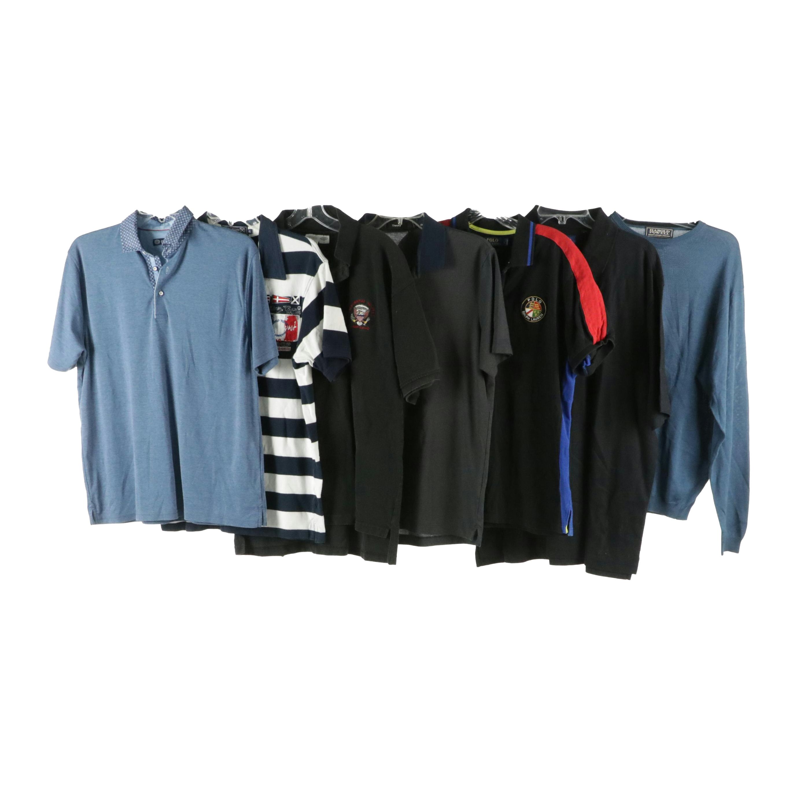 Men's Harold Powell Silk Blend Sweater, Polo Ralph Lauren & Other Polo Shirts