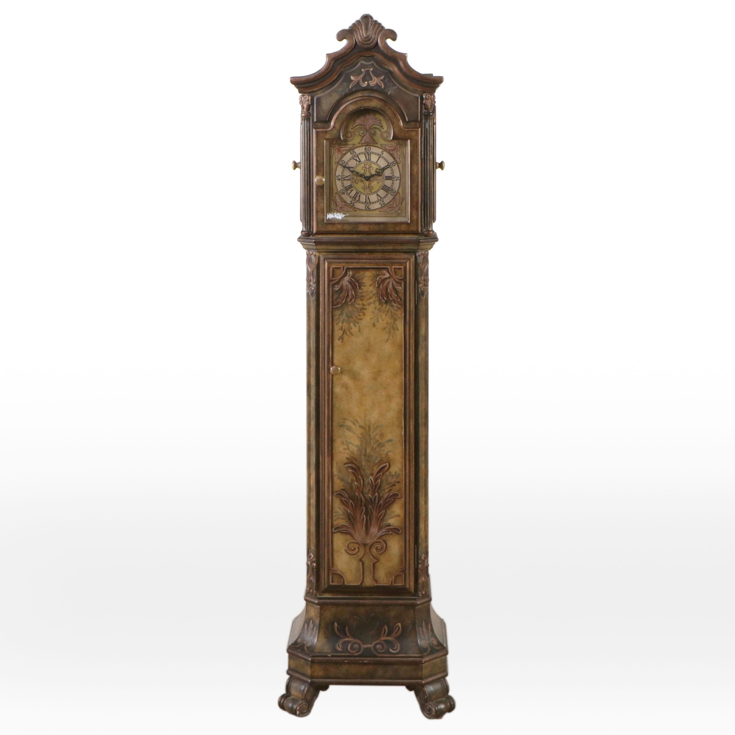 Pulaski Furniture "Oriental Treasures" Grandfather Clock with Storage