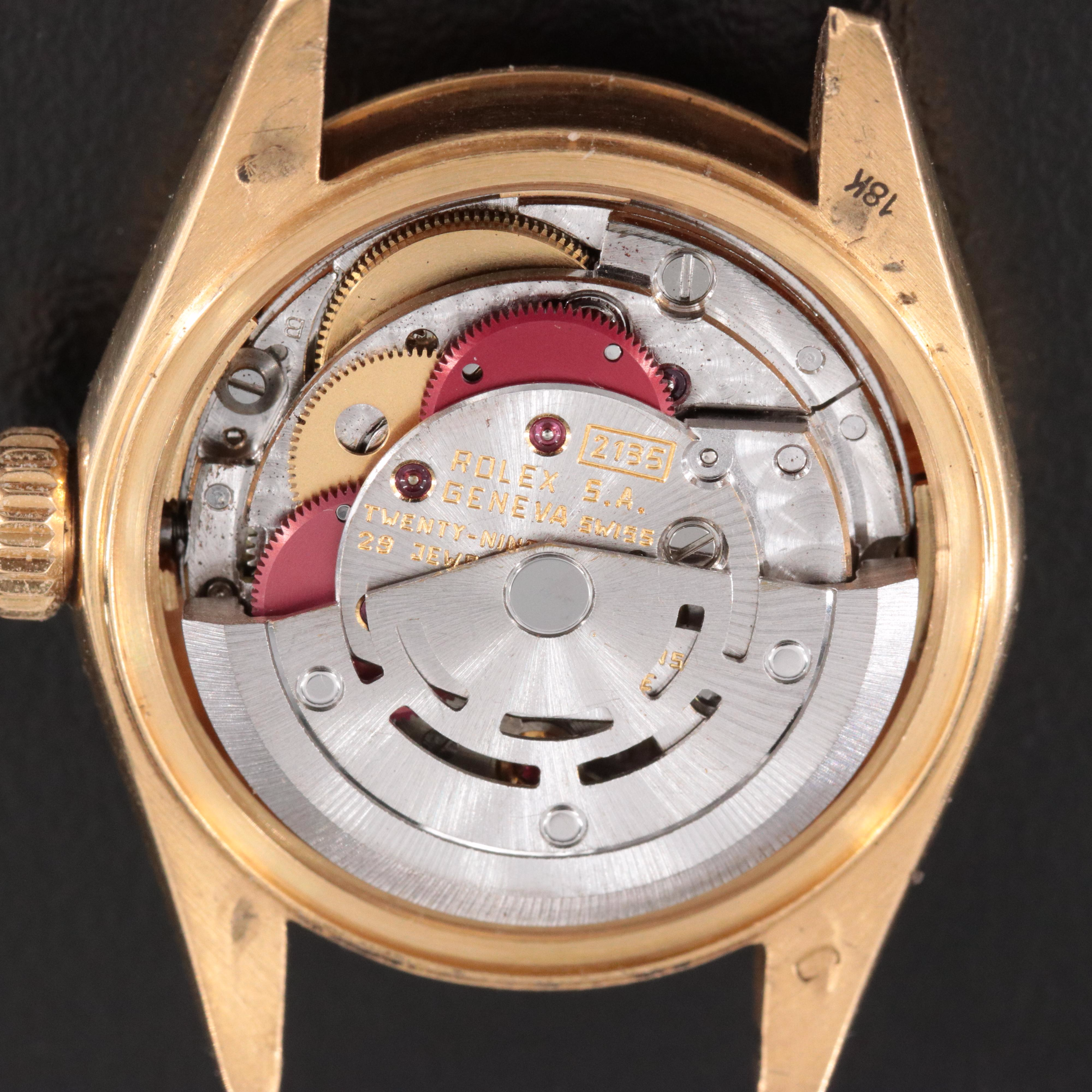 1984 Rolex Datejust 18K Model 69178 Watch