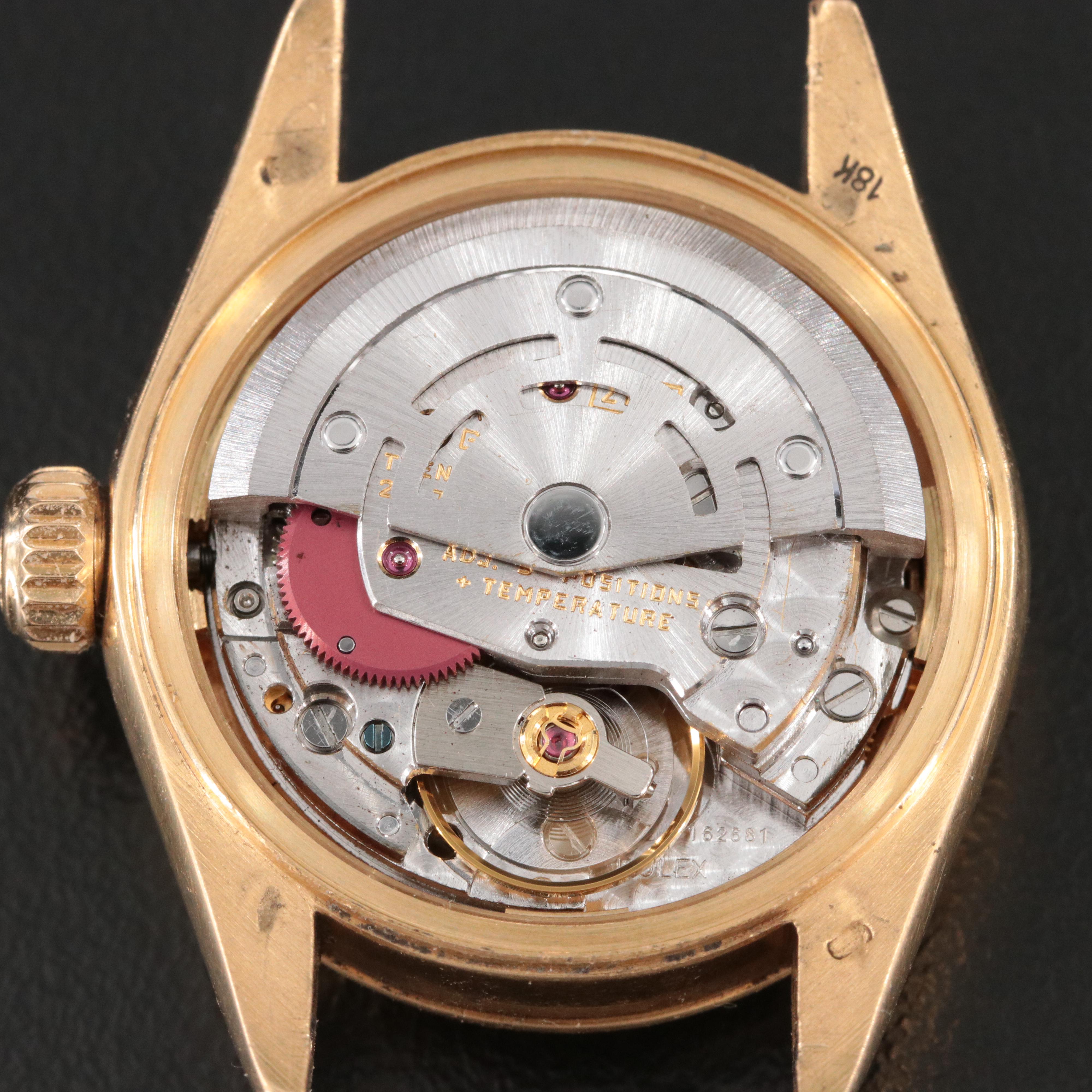 1984 Rolex Datejust 18K Model 69178 Watch