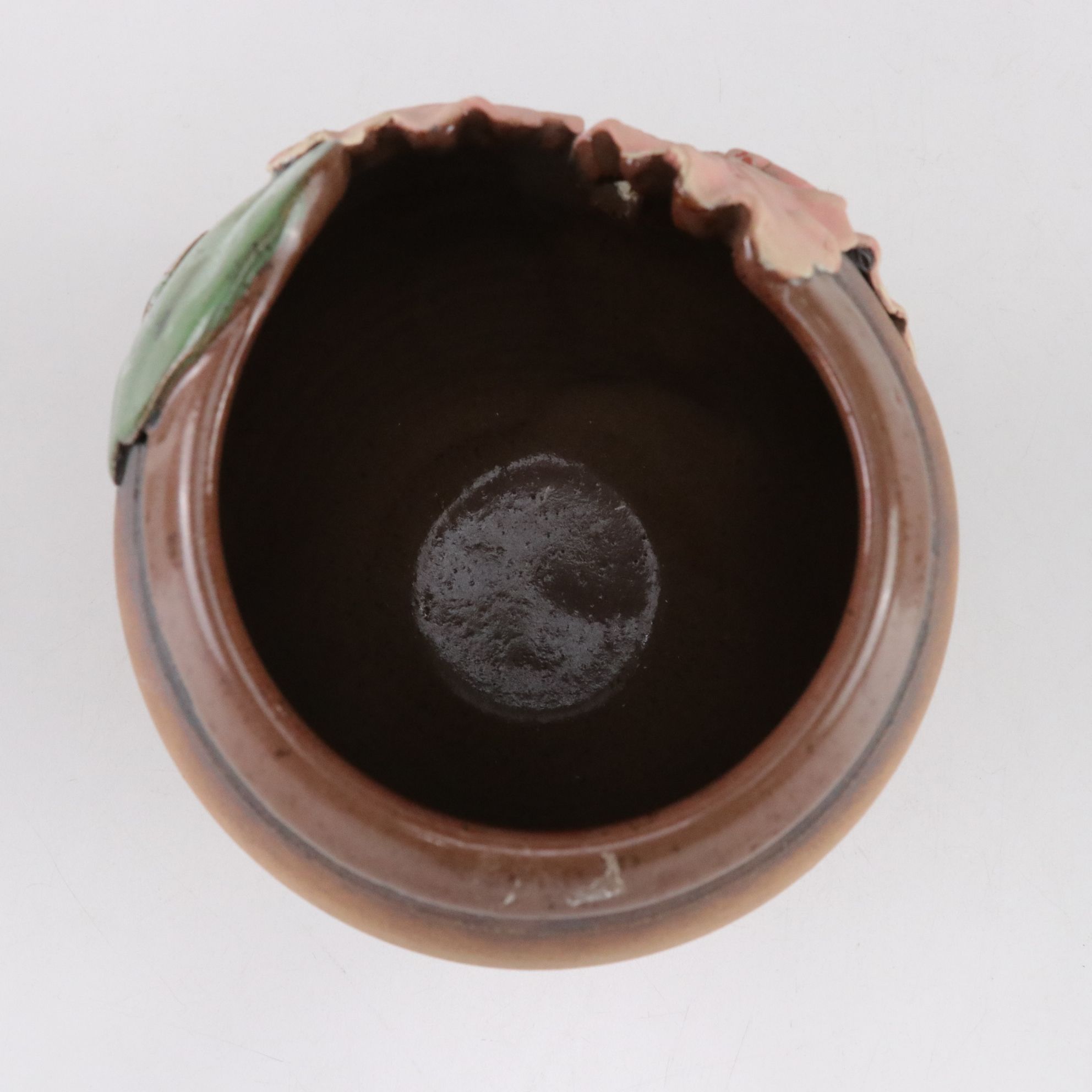 Old Patagonia Pottery Hibiscus, Iris and Violets on Vases