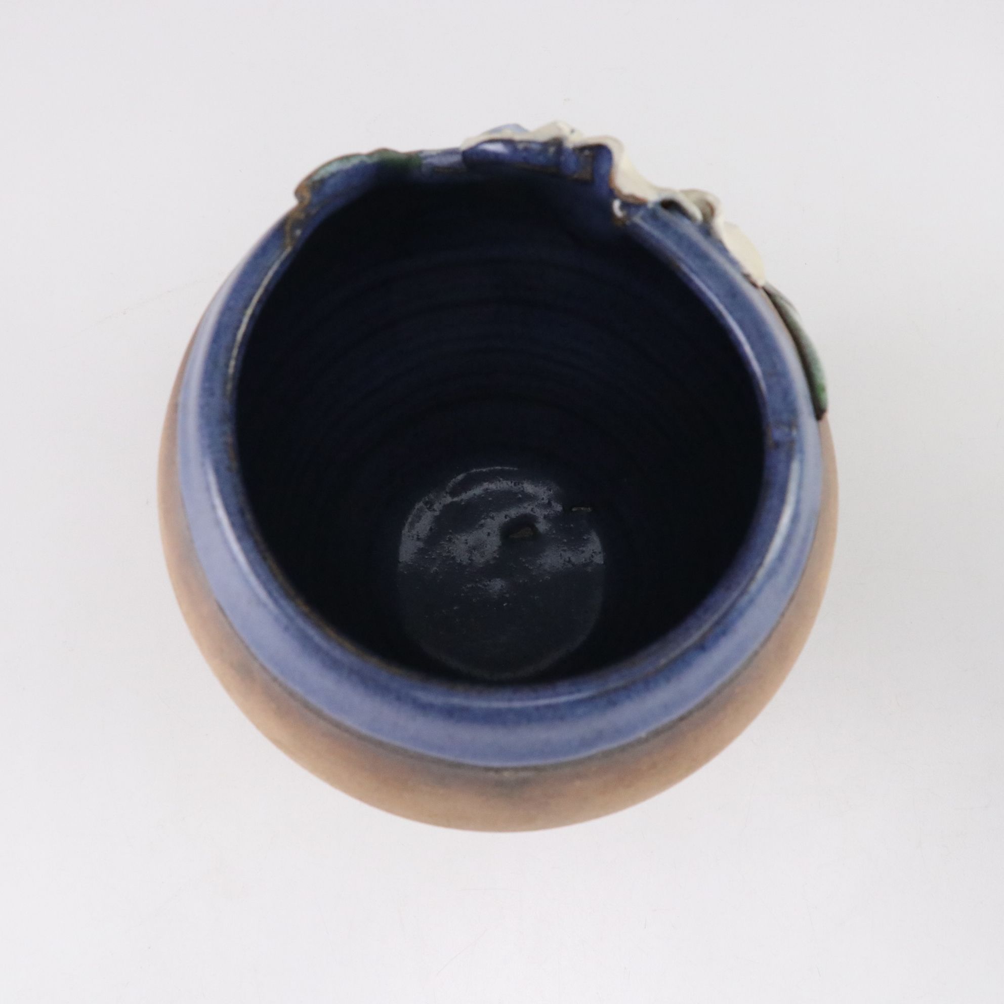 Old Patagonia Pottery Hibiscus, Iris and Violets on Vases