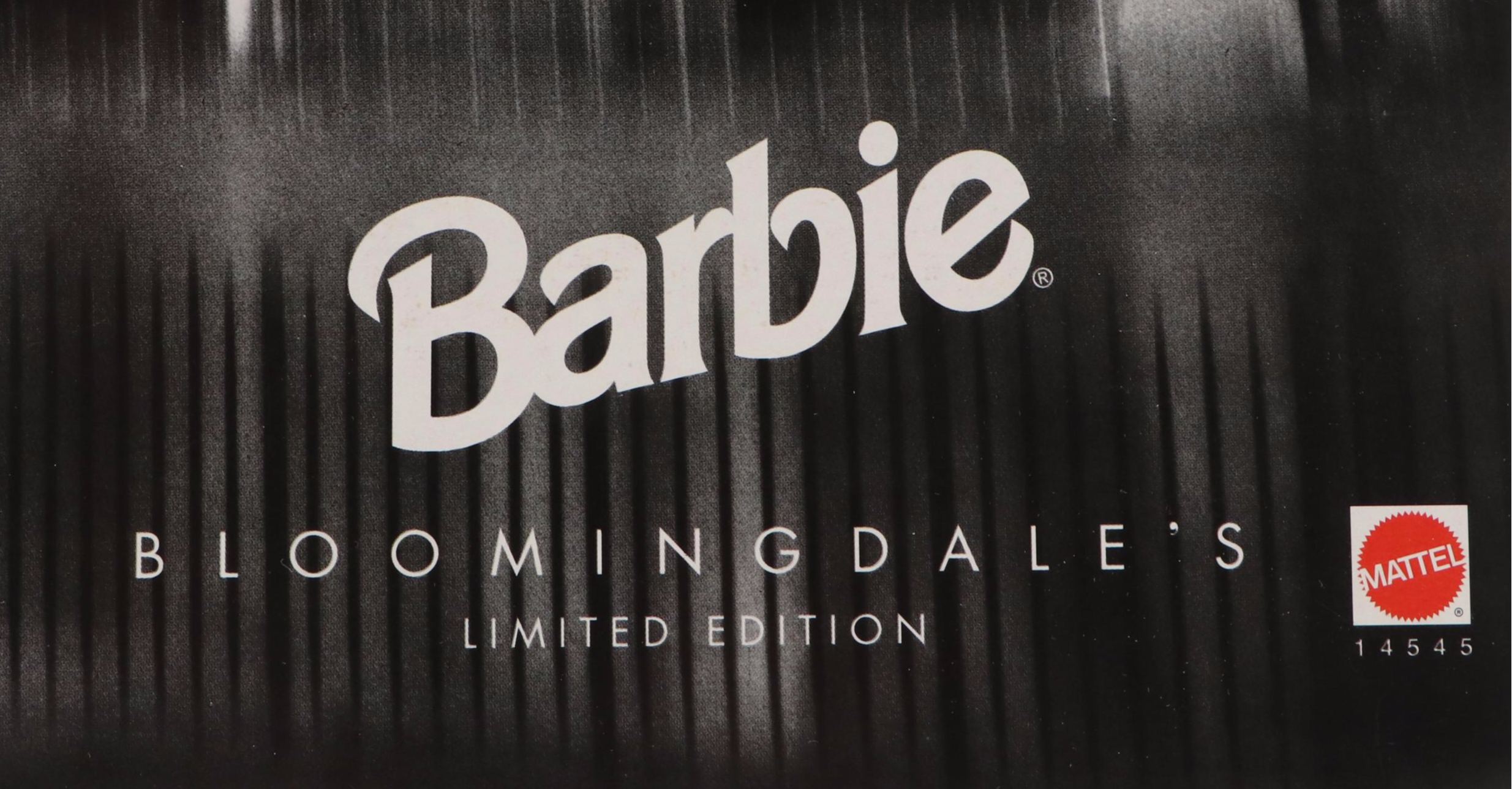 Mattel "Donna Karan Bloomingdale's" Limited Edition Barbie Doll, 1995