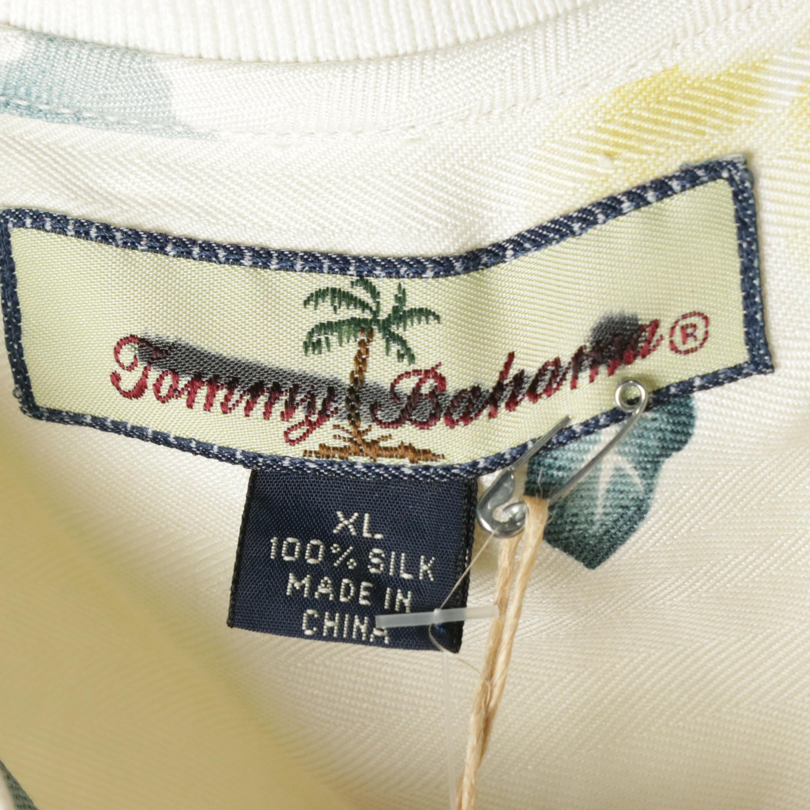 Men's Silk and Linen Polo & Button-Up's From Tommy Bahama W/ Other Swim Trunks