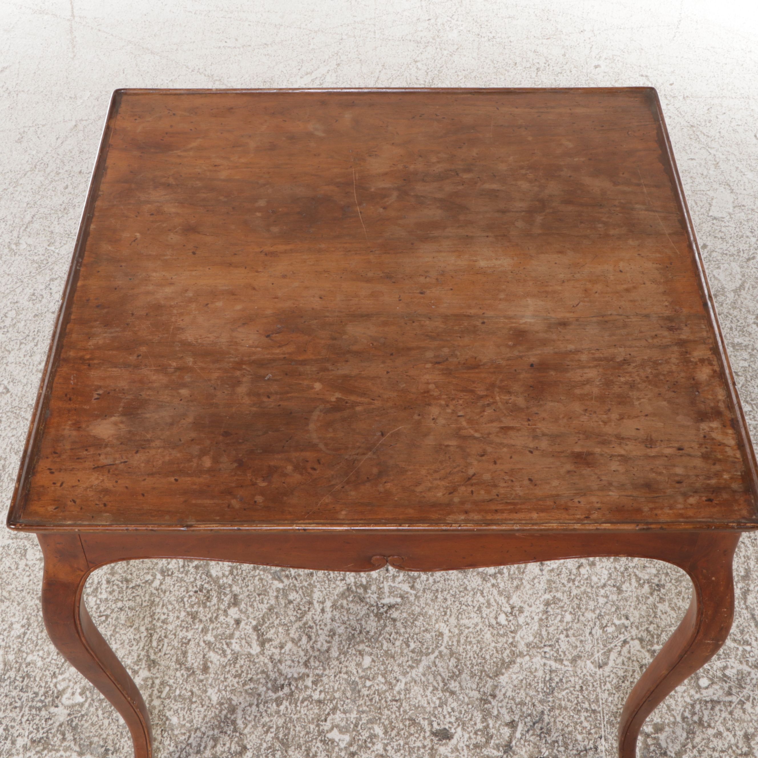 Italian Louis XV Style Wooden Game Table