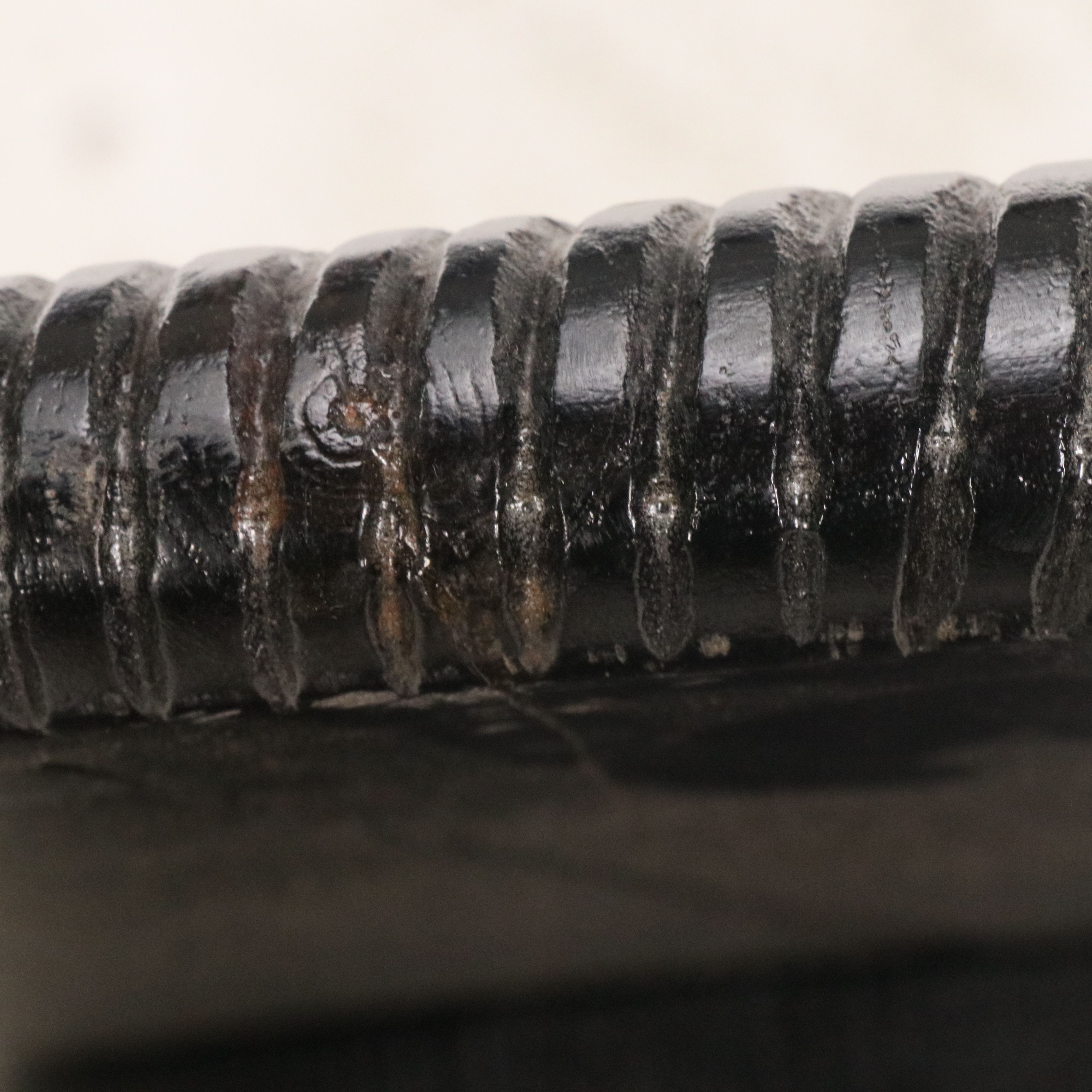 Contemporary Modern Ebonized Wood Coffee Table