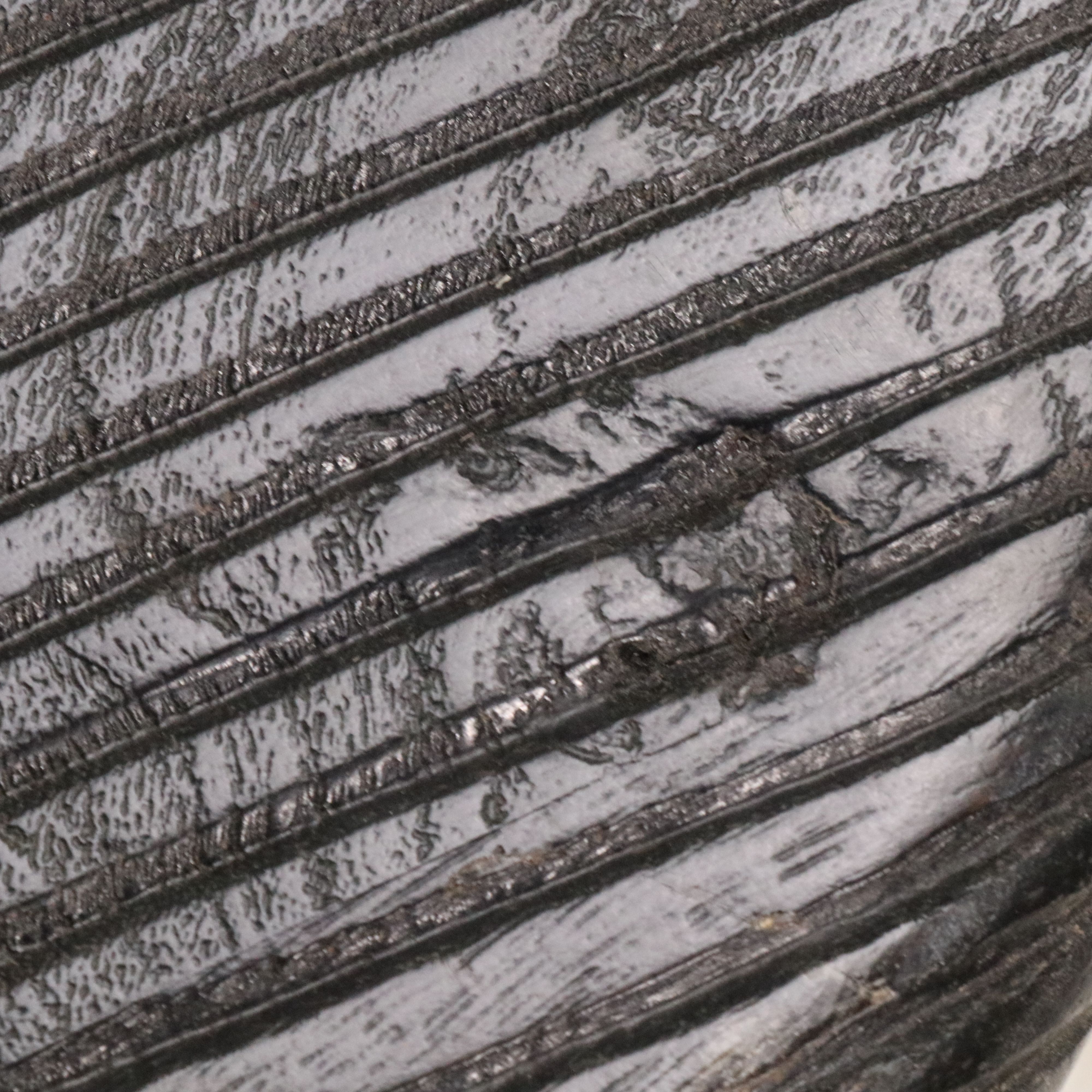 Contemporary Modern Ebonized Wood Coffee Table