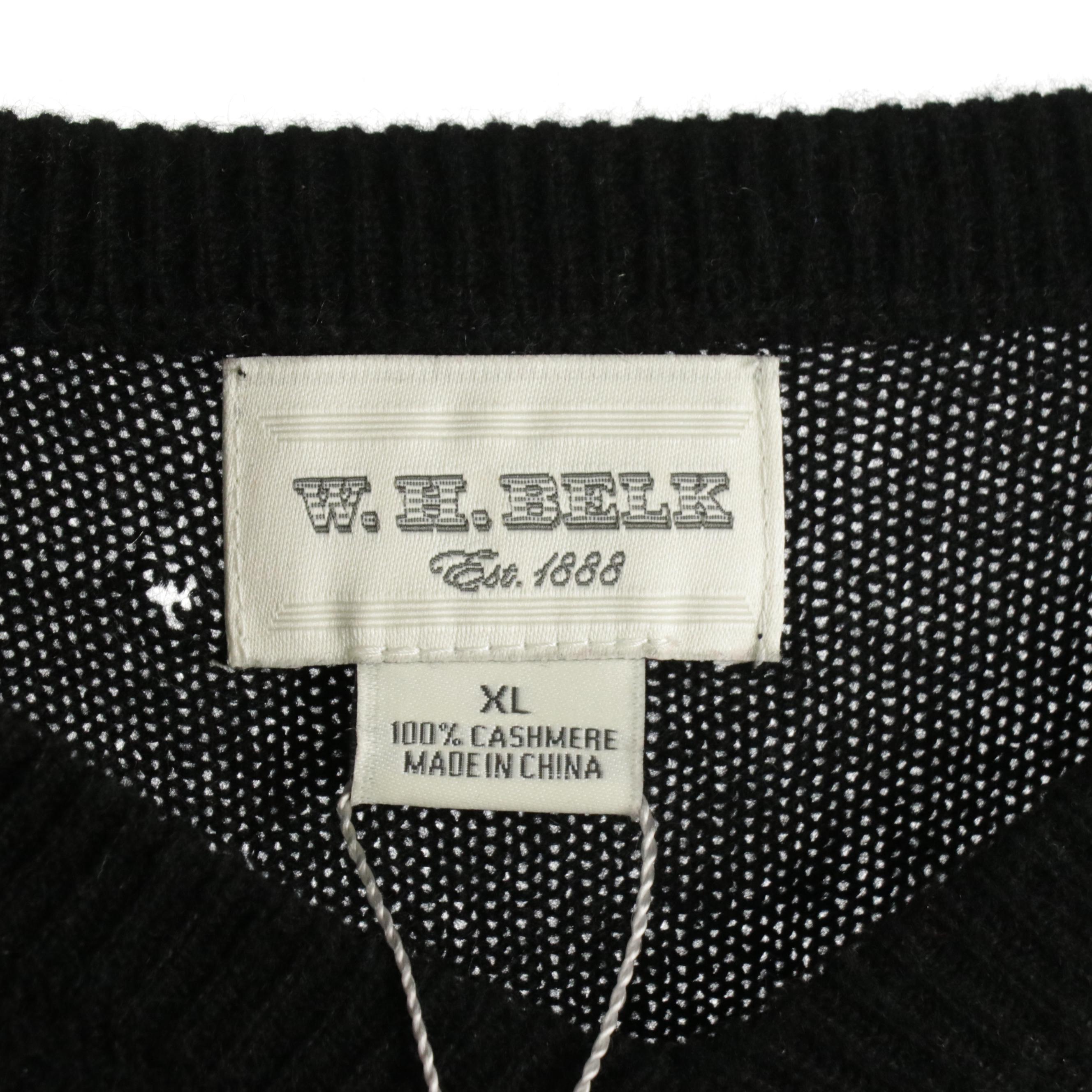 Men's Cashmere Sweaters from Polo Ralph Lauren, W.H. Belk and Roundtree & Yorke