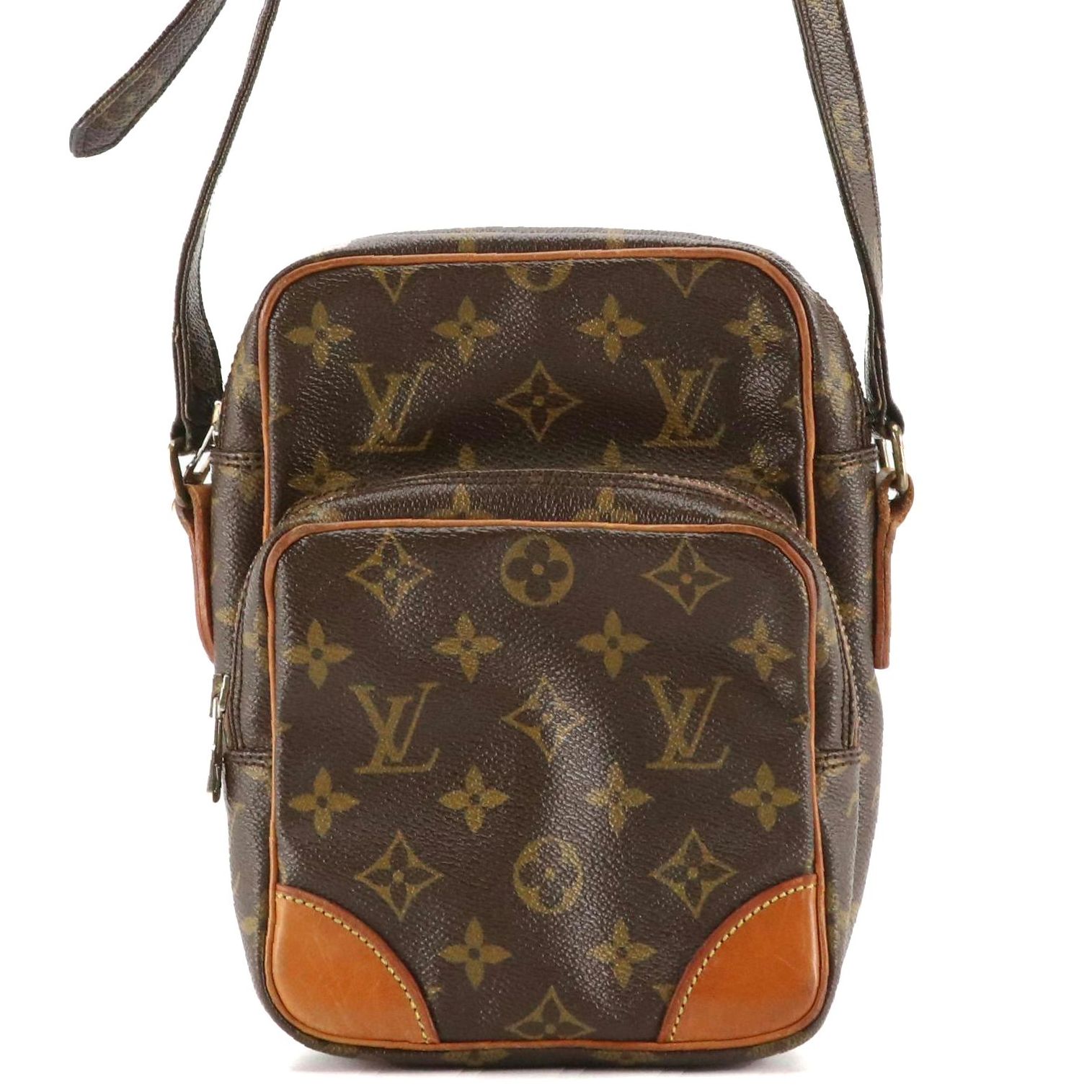 Louis Vuitton Amazone Crossbody Bag in Monogram Canvas and Leather