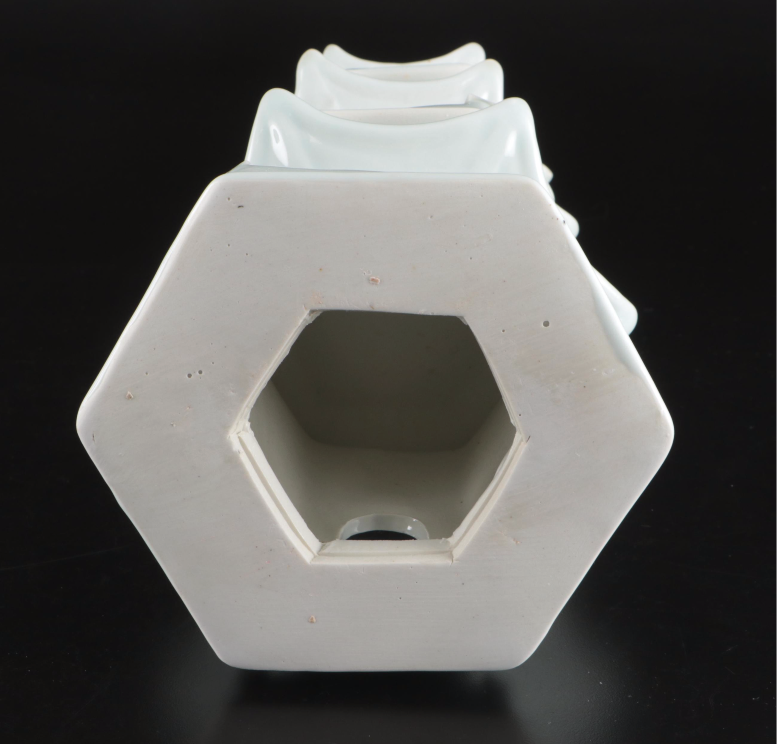 Chinese Blanc de Chine Porcelain Five-Story Pagoda