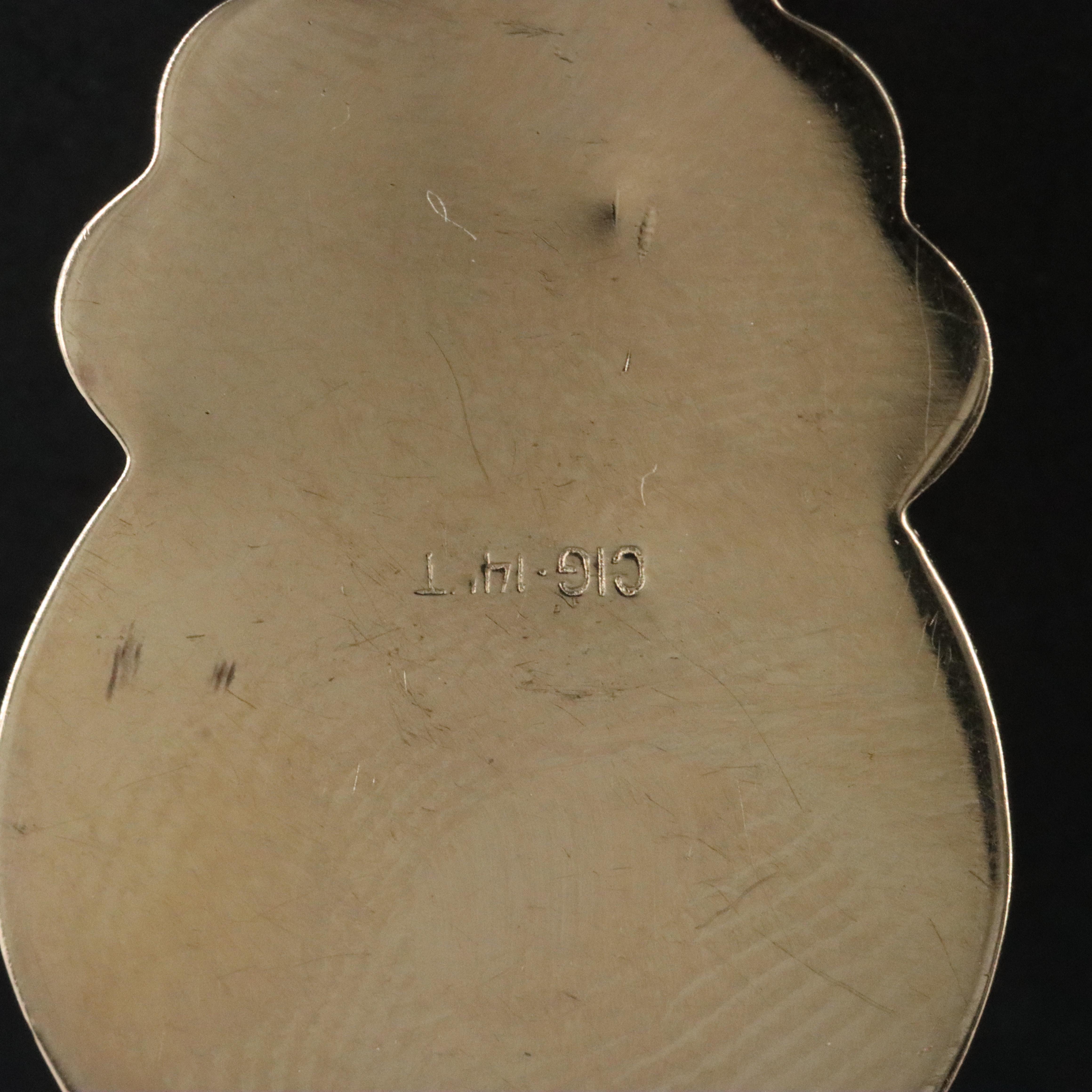 14K Pearl and Opal Enhancer Pendant