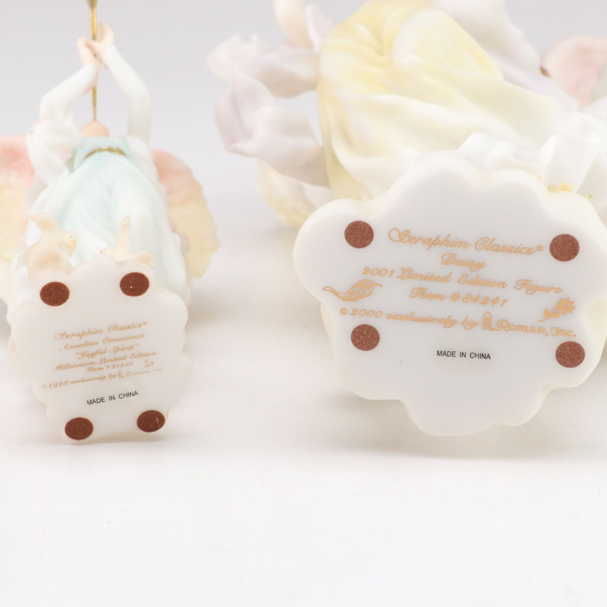 Seraphim Classics "Beautiful Dreamer" & Other Angel Figurines