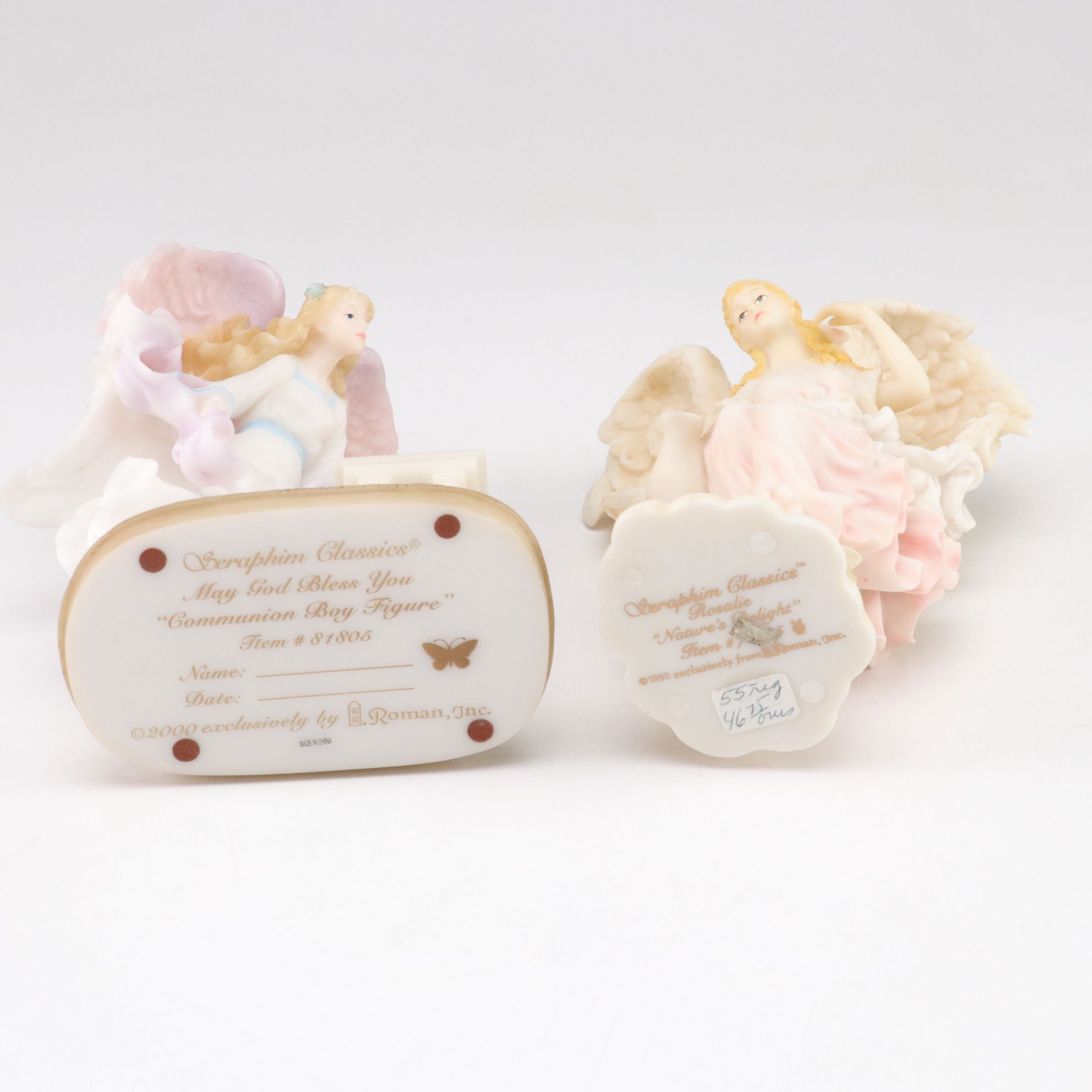 Seraphim Classics "Beautiful Dreamer" & Other Angel Figurines