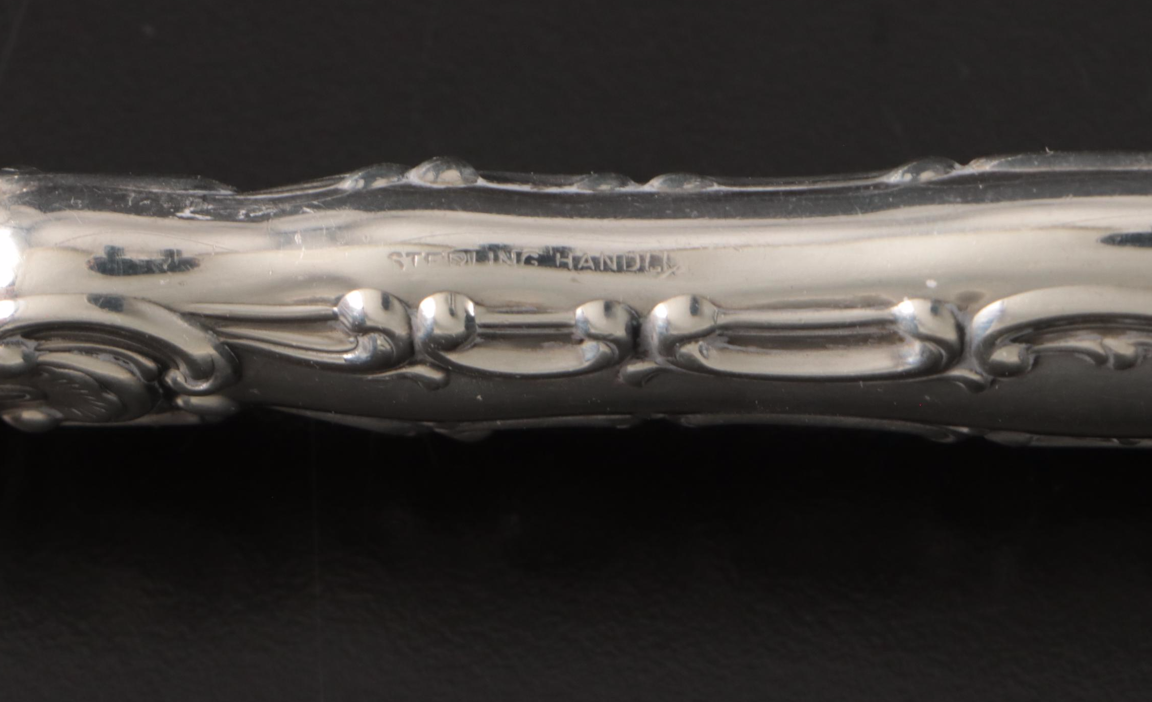 Gorham "Strasbourg" Sterling Handed Dinner and Butter Knives