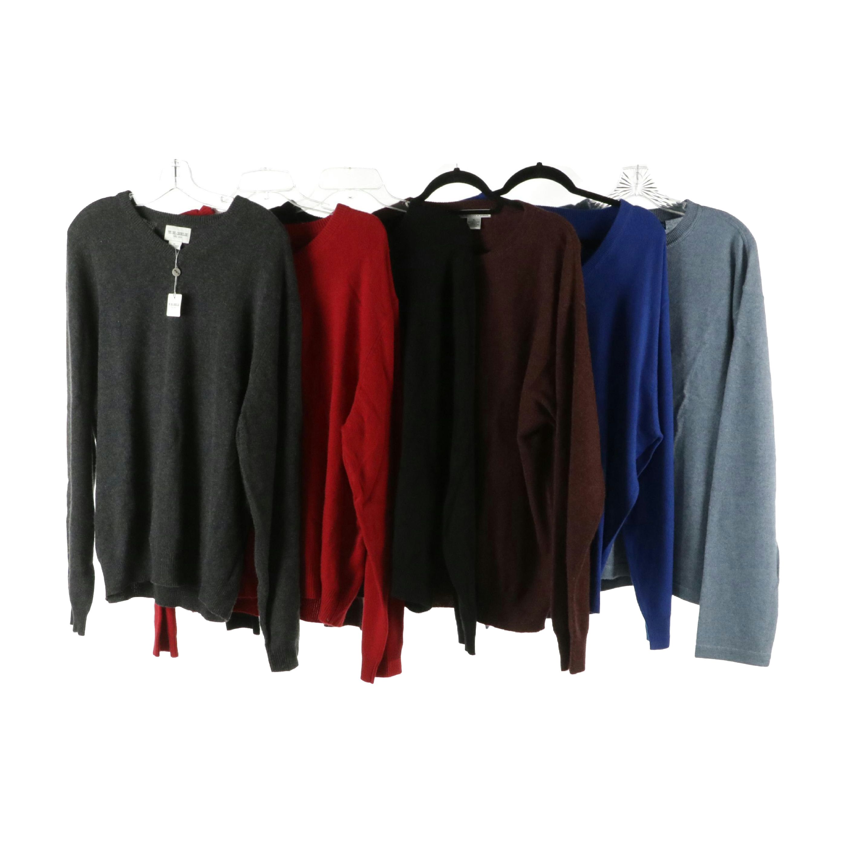Men's Cashmere Sweaters from Polo Ralph Lauren, W.H. Belk and Roundtree & Yorke