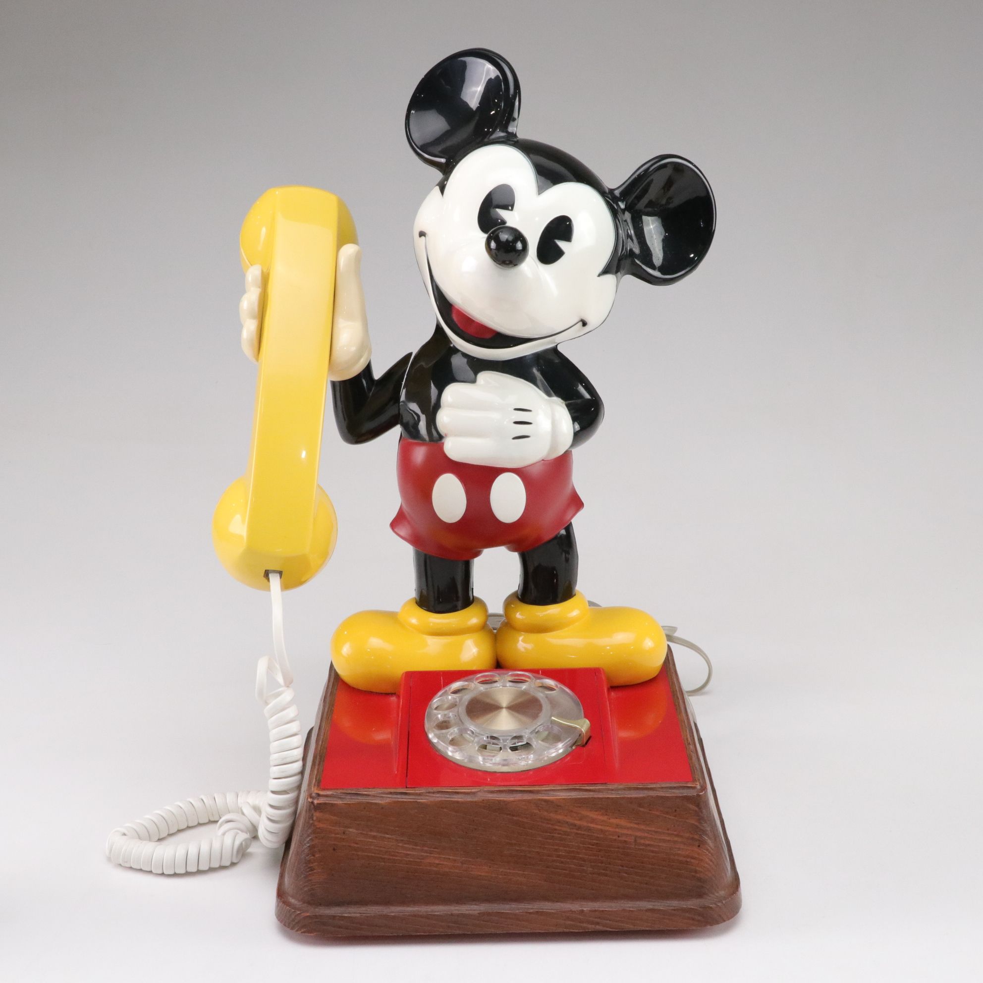 Mickey Mouse Telephone Landline with Walt Disney Symphony Figurines & More