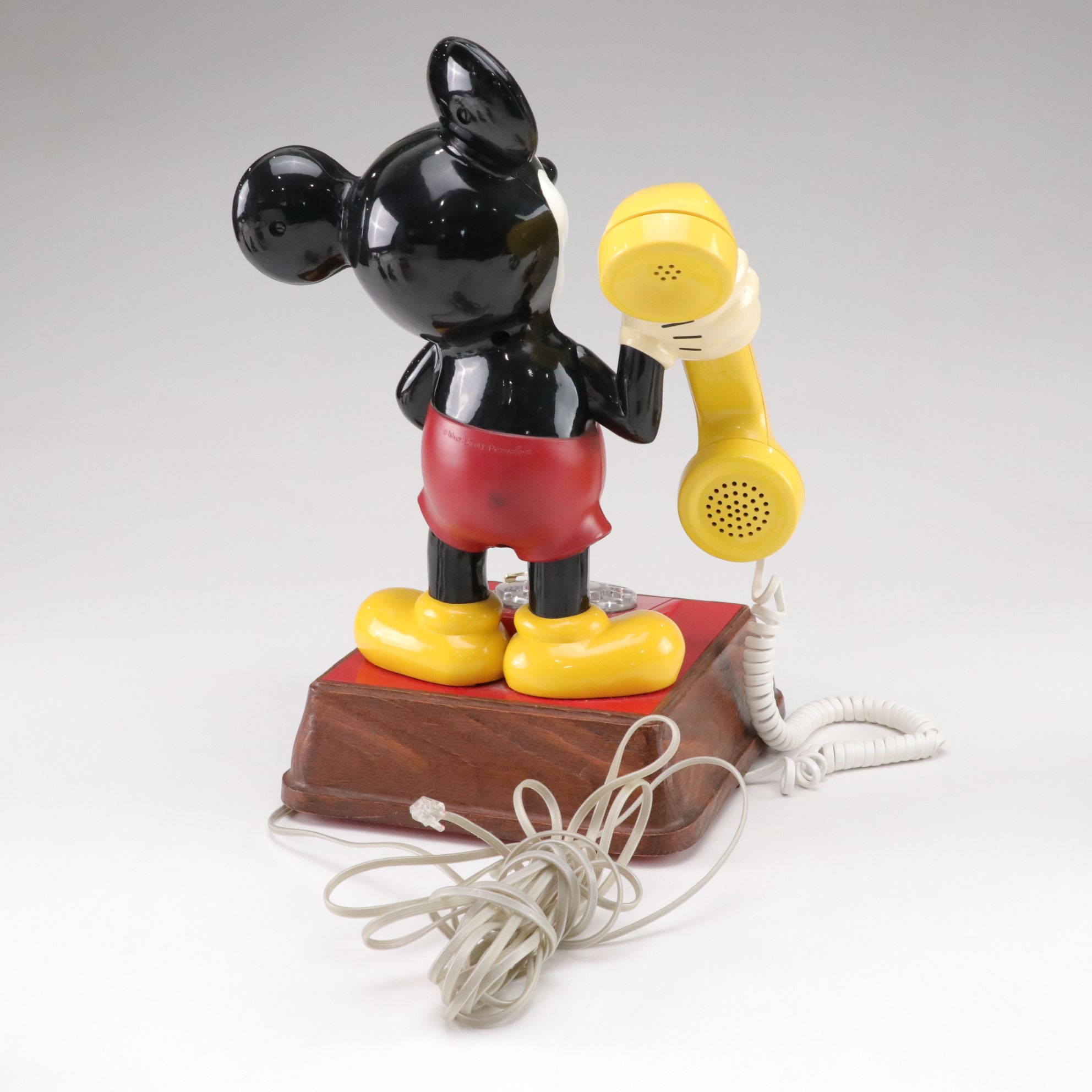 Mickey Mouse Telephone Landline with Walt Disney Symphony Figurines & More