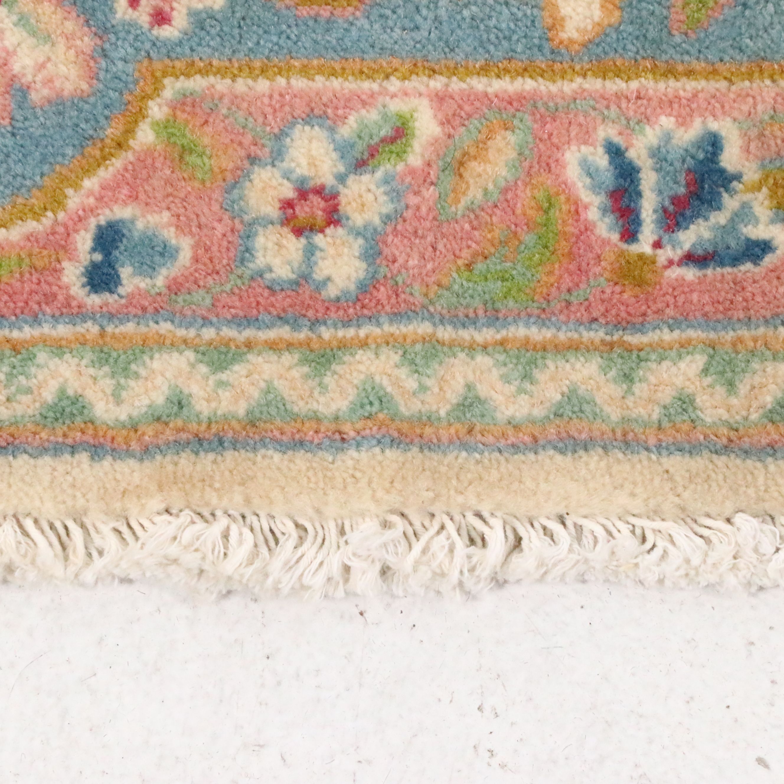 6'11 x 16' Hand-Knotted Persian Kerman Room Sized Rug