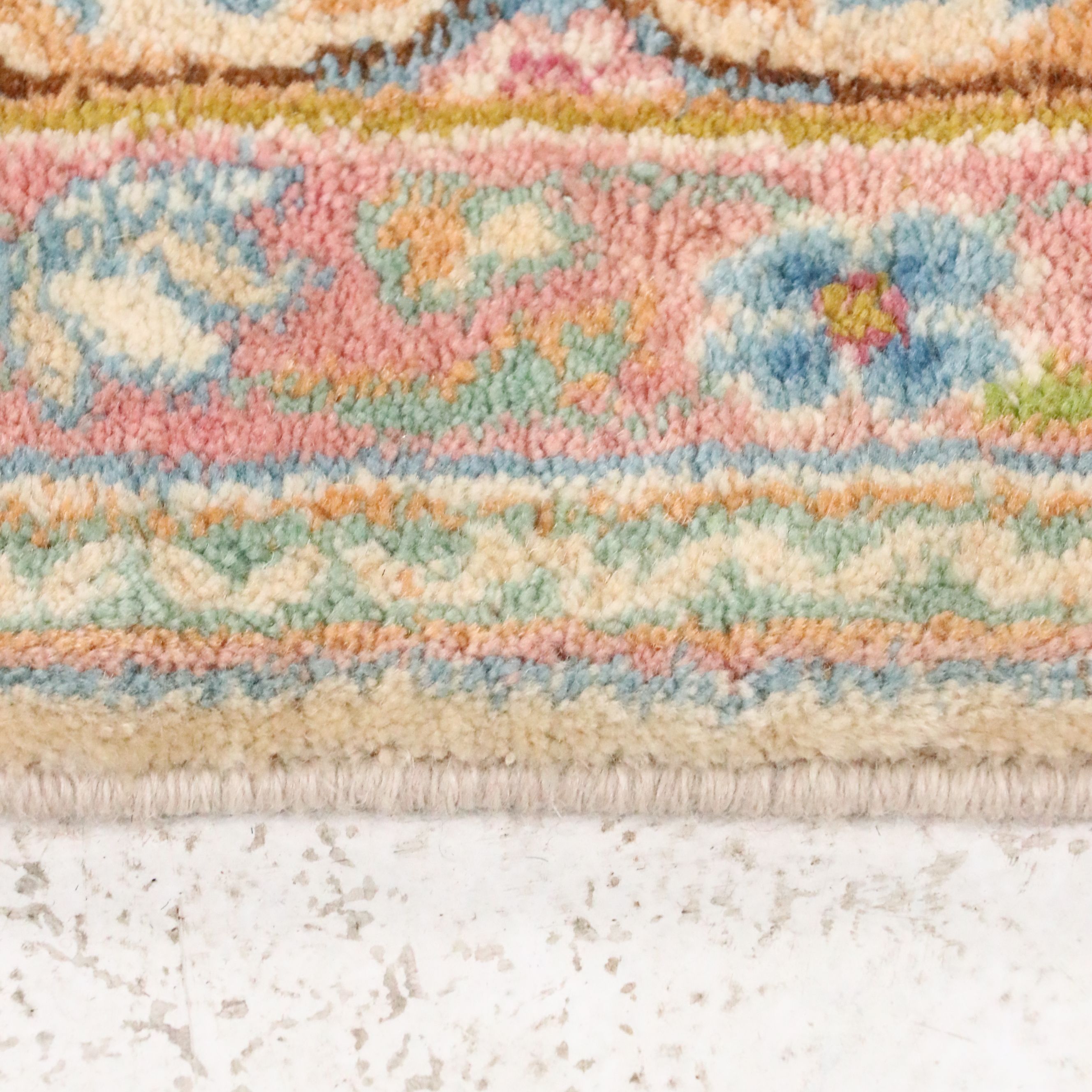 6'11 x 16' Hand-Knotted Persian Kerman Room Sized Rug