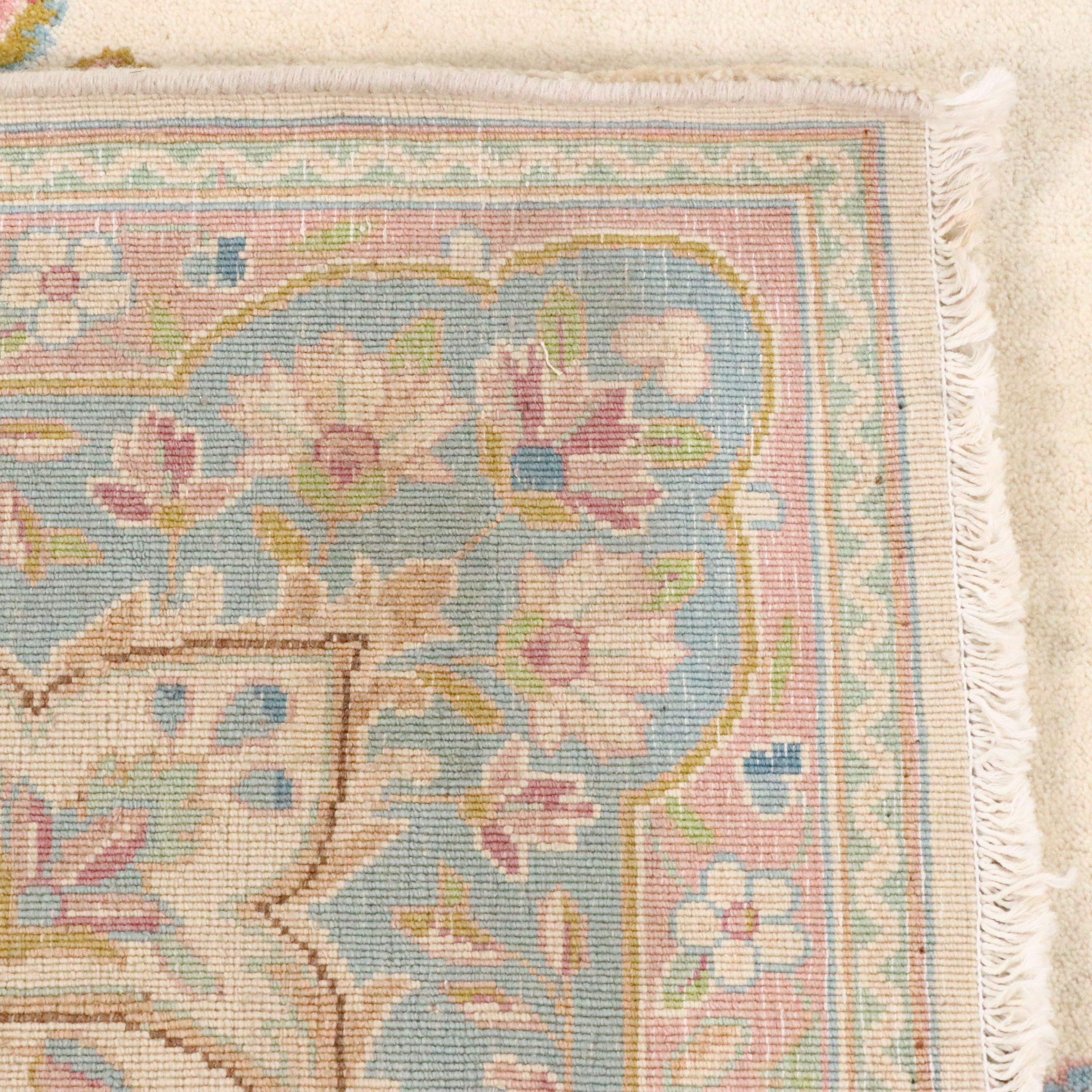 6'11 x 16' Hand-Knotted Persian Kerman Room Sized Rug