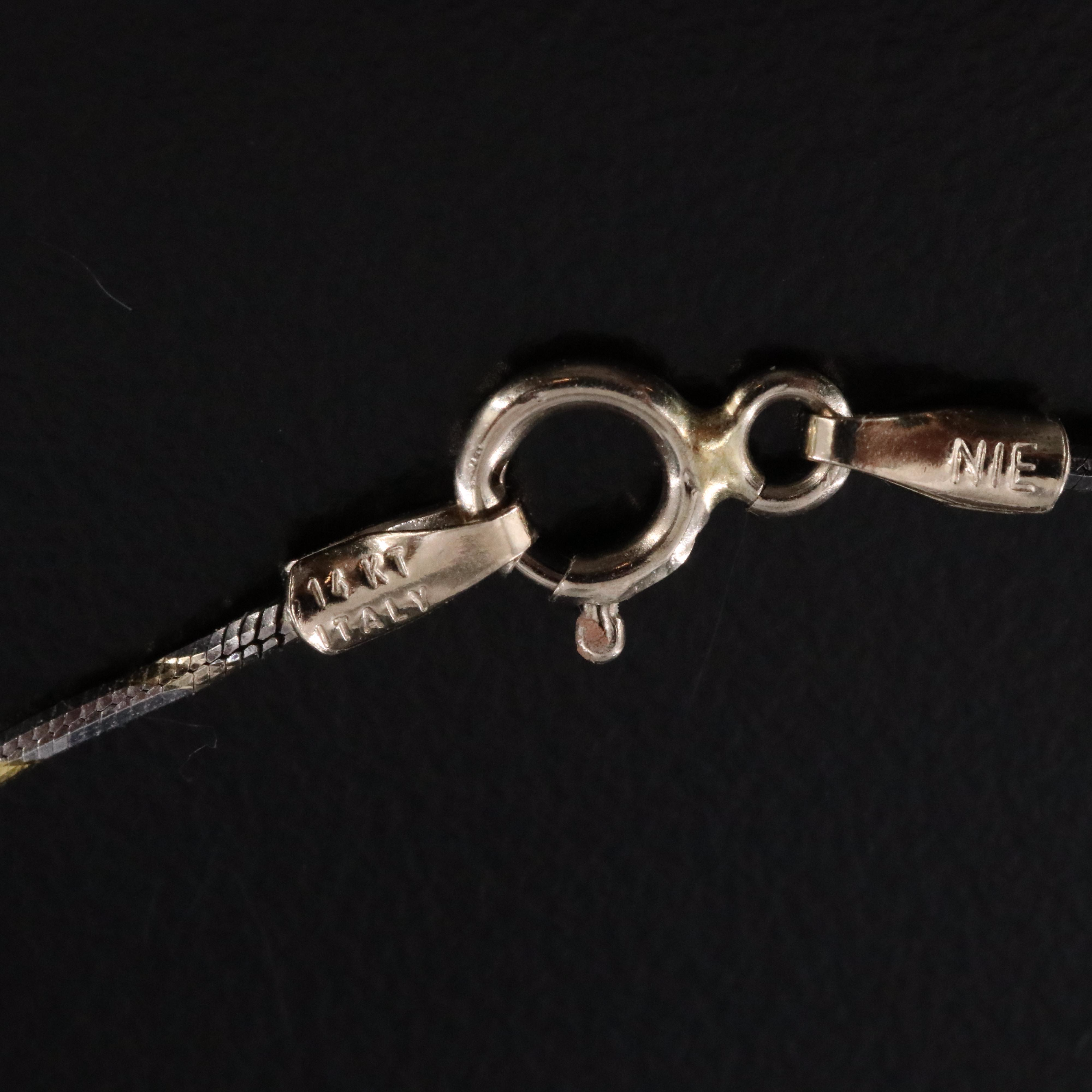 14K Pearl Pendant Necklace