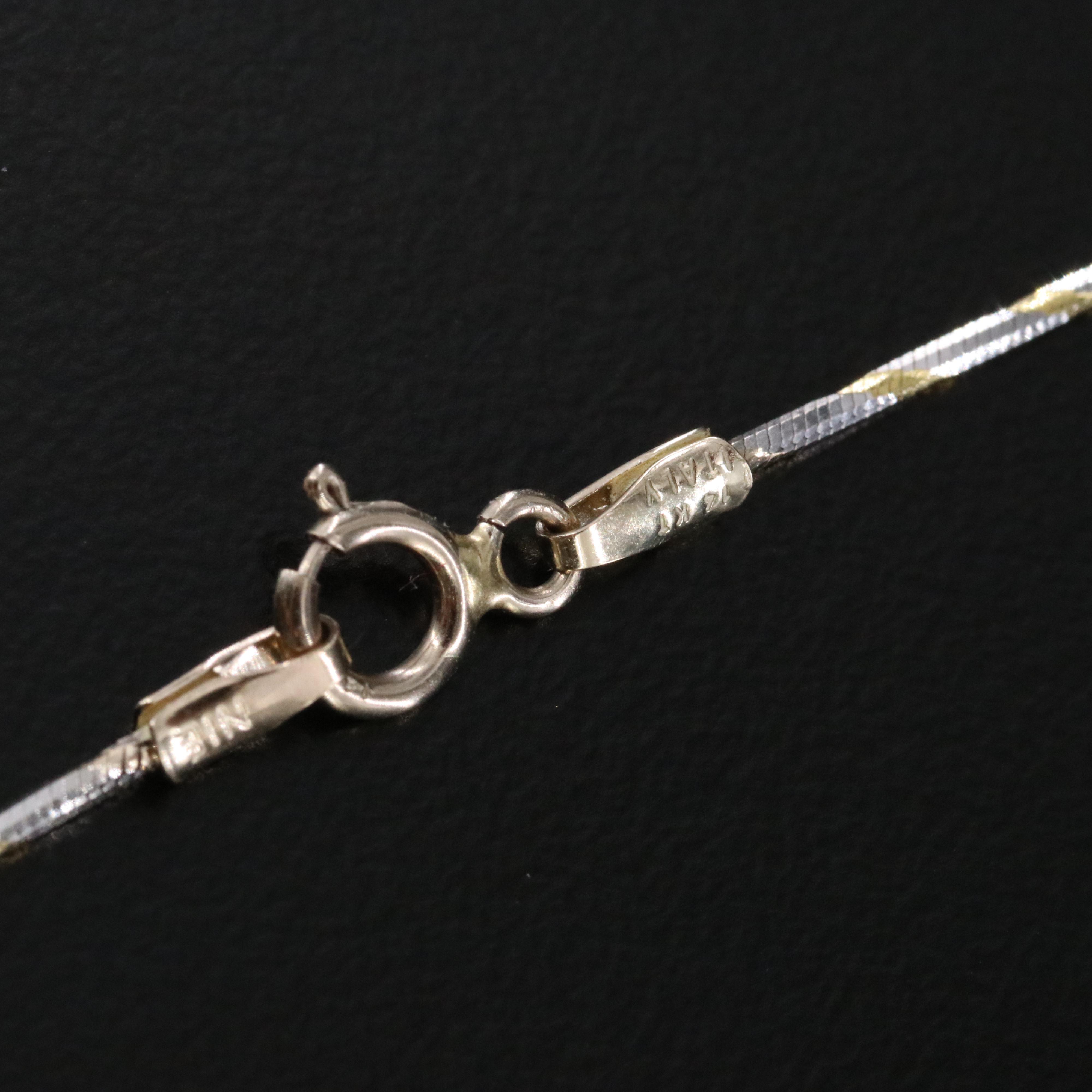 14K Pearl Pendant Necklace