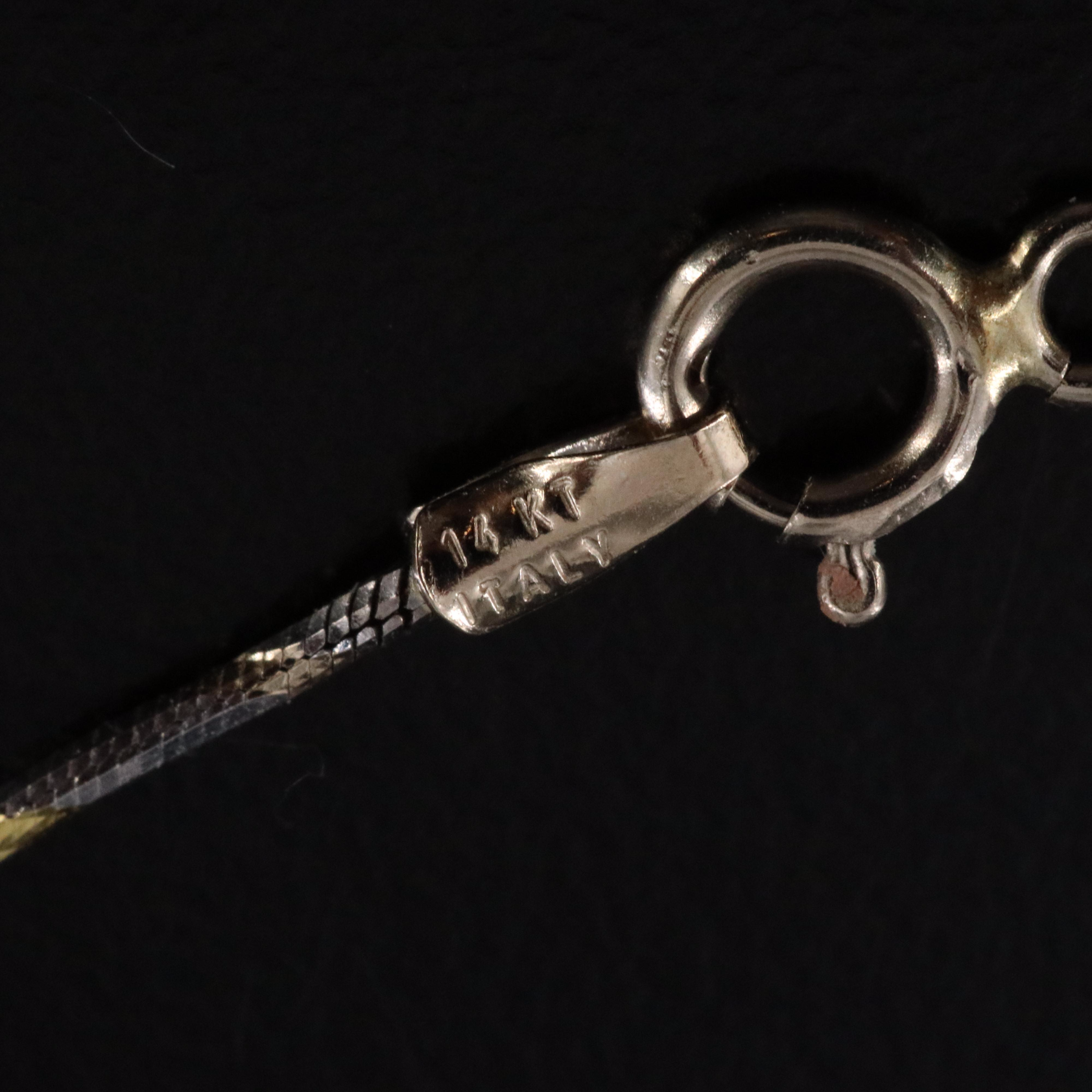 14K Pearl Pendant Necklace