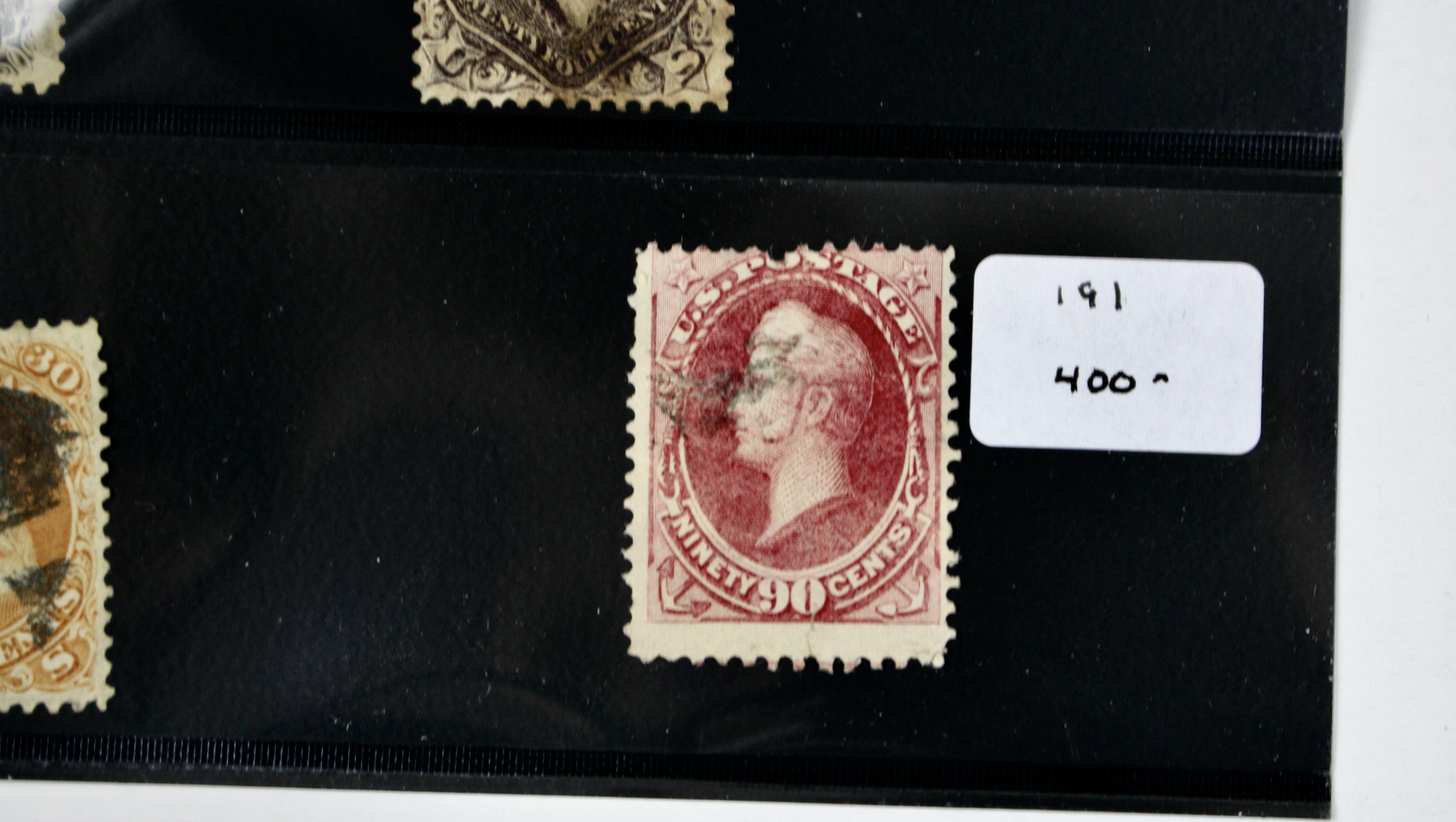 Four Classic Early U.S. Postage Stamps