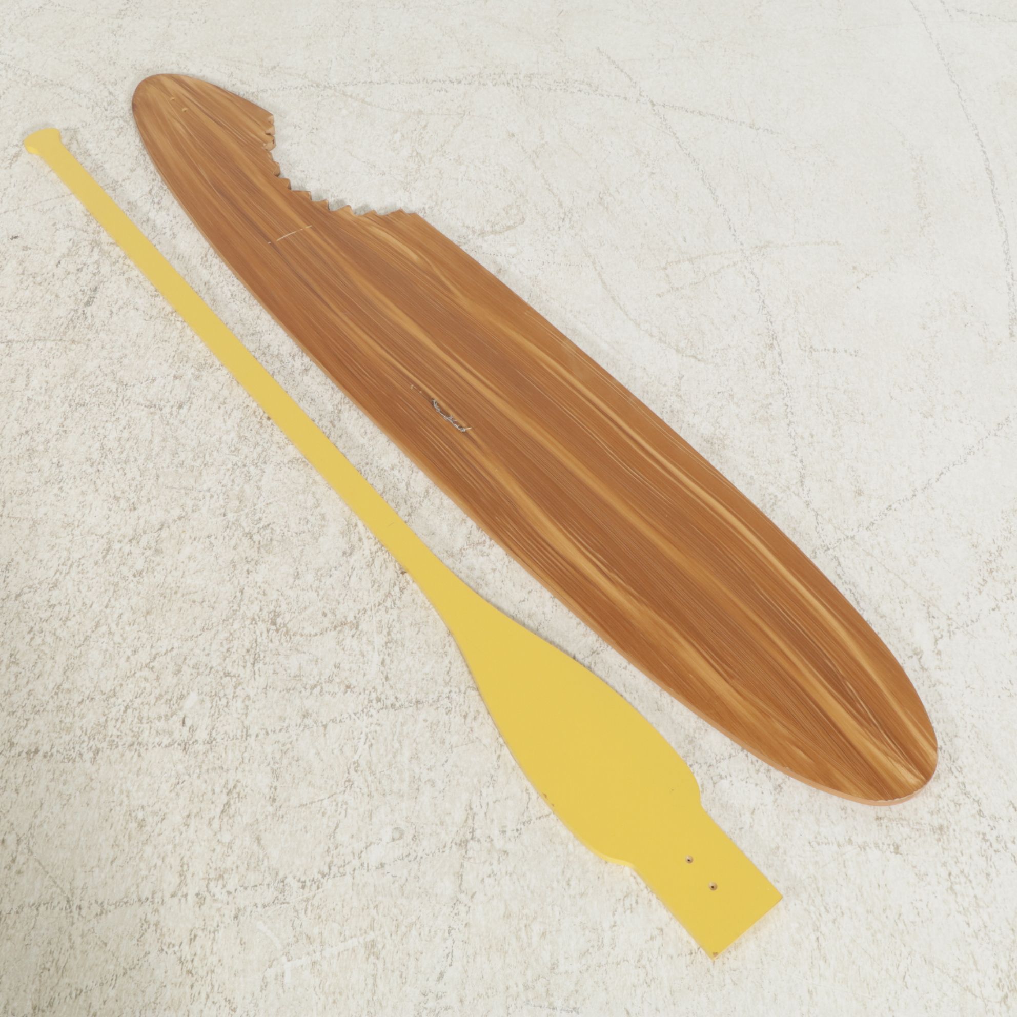 Landshark Lager Surfboard Shaped Hanging Sign and Paddle