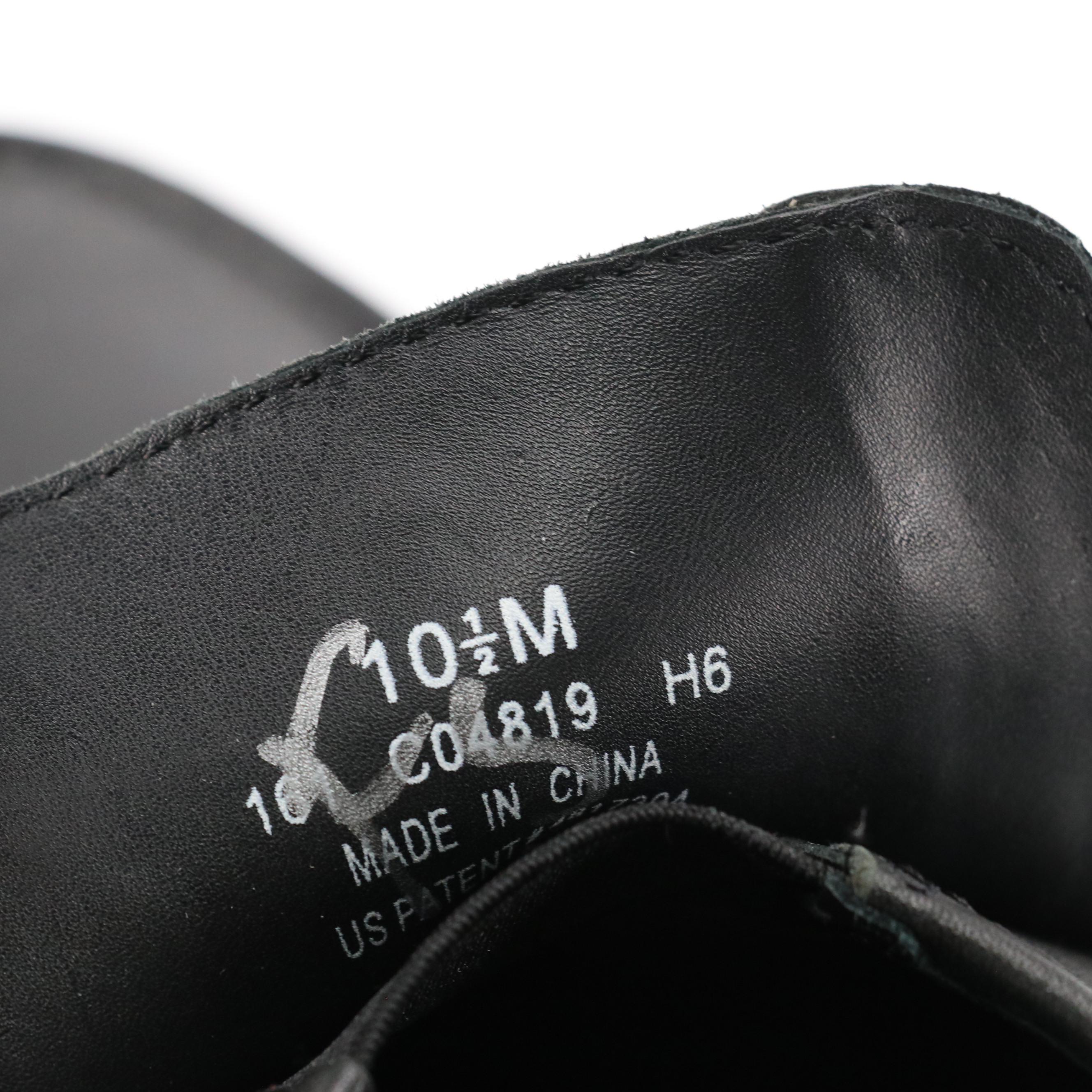 Men's Cole Haan Derby Shoes and Nike Air Loafers with GoldToe Dress Socks