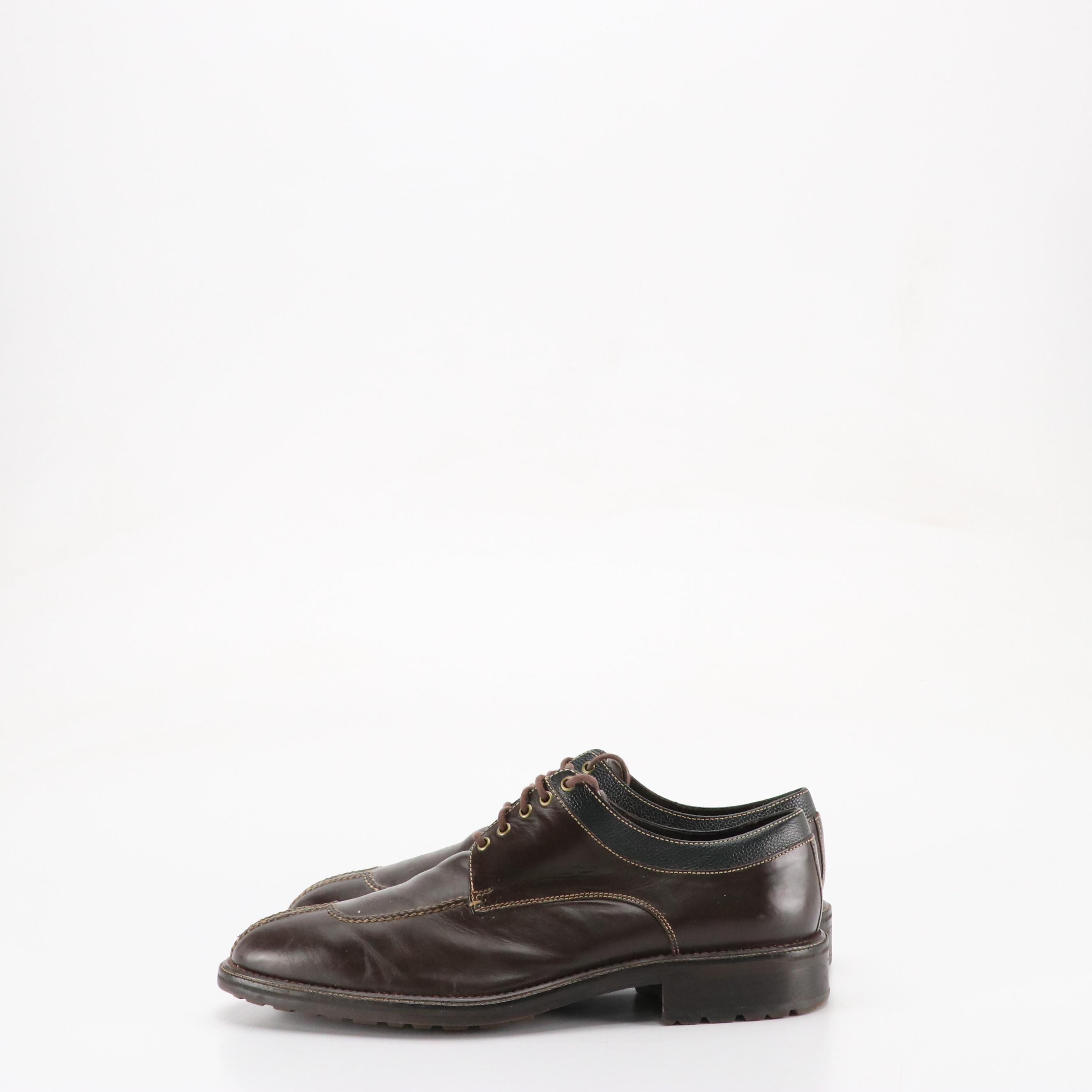 Men's Cole Haan Derby Shoes and Nike Air Loafers with GoldToe Dress Socks