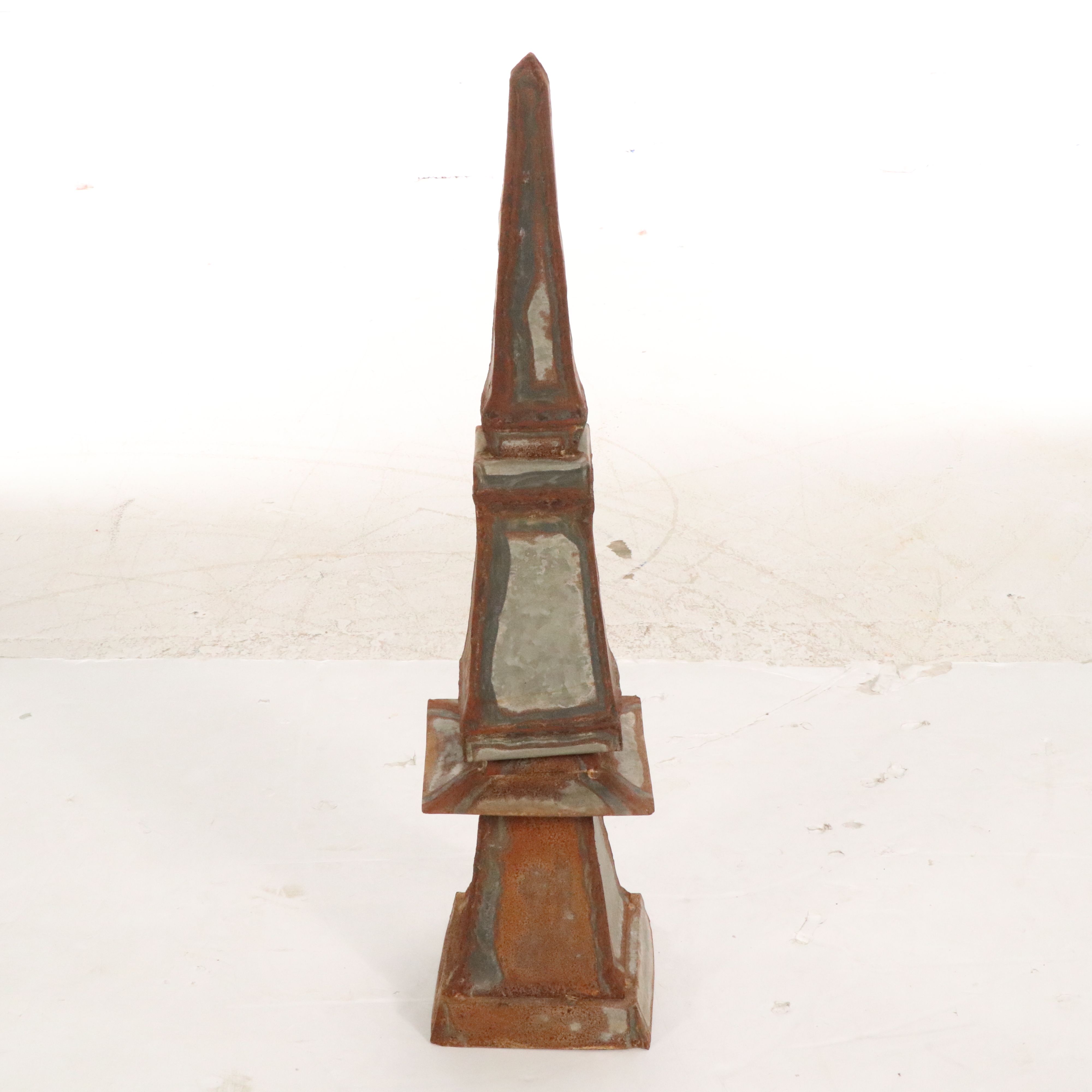 Galvanized Sheet Metal Traditional Style Rooftop Finial