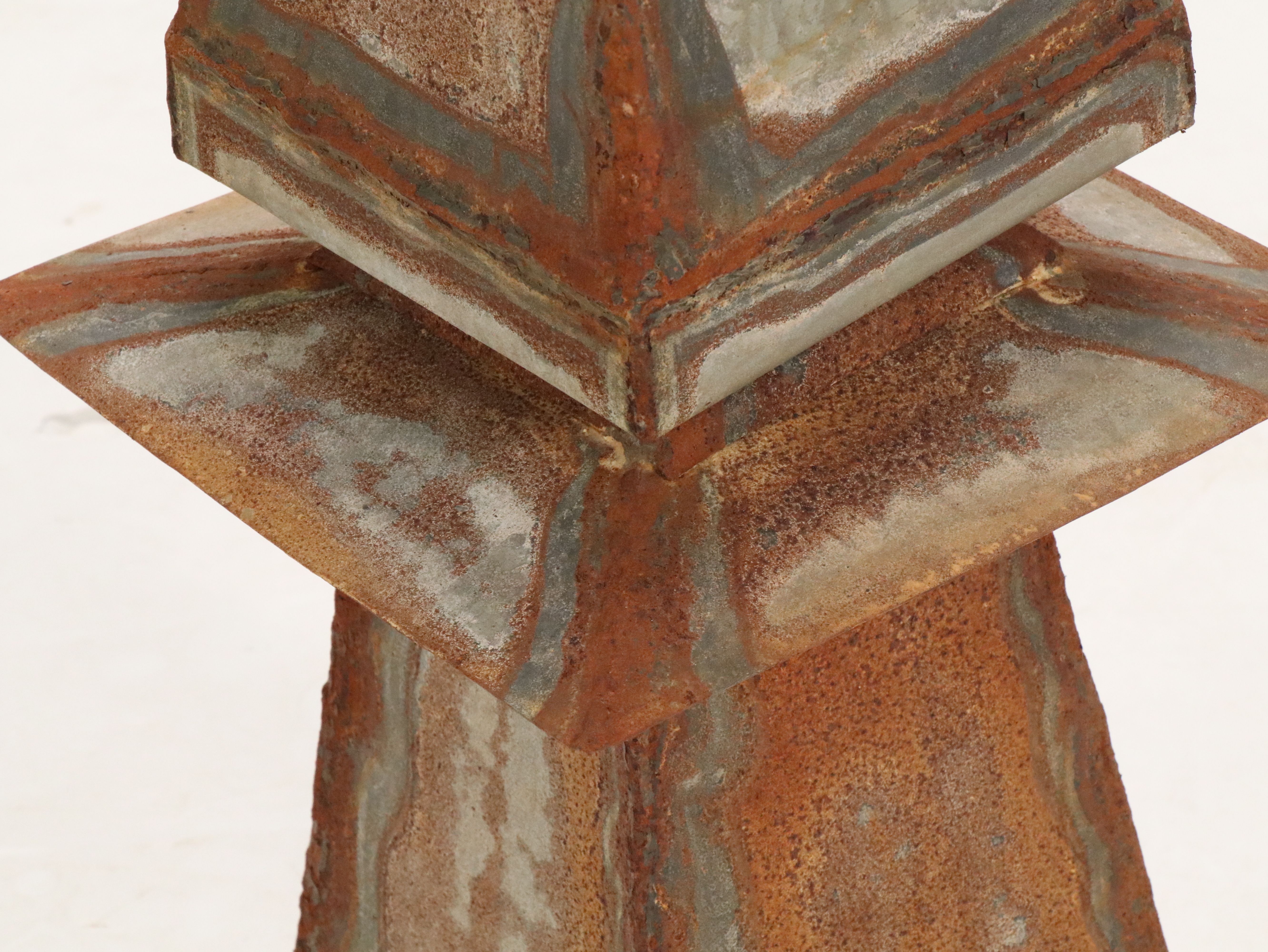 Galvanized Sheet Metal Traditional Style Rooftop Finial