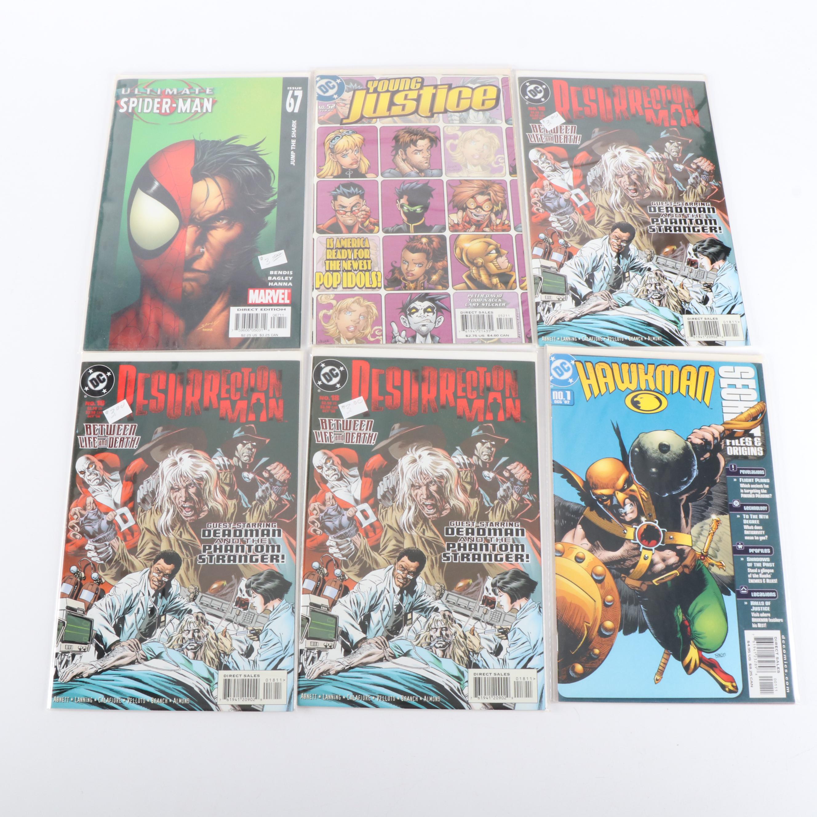 Modern Age Comic Books Featuring "Young Justice", "Ultimate Spider-Man" & More