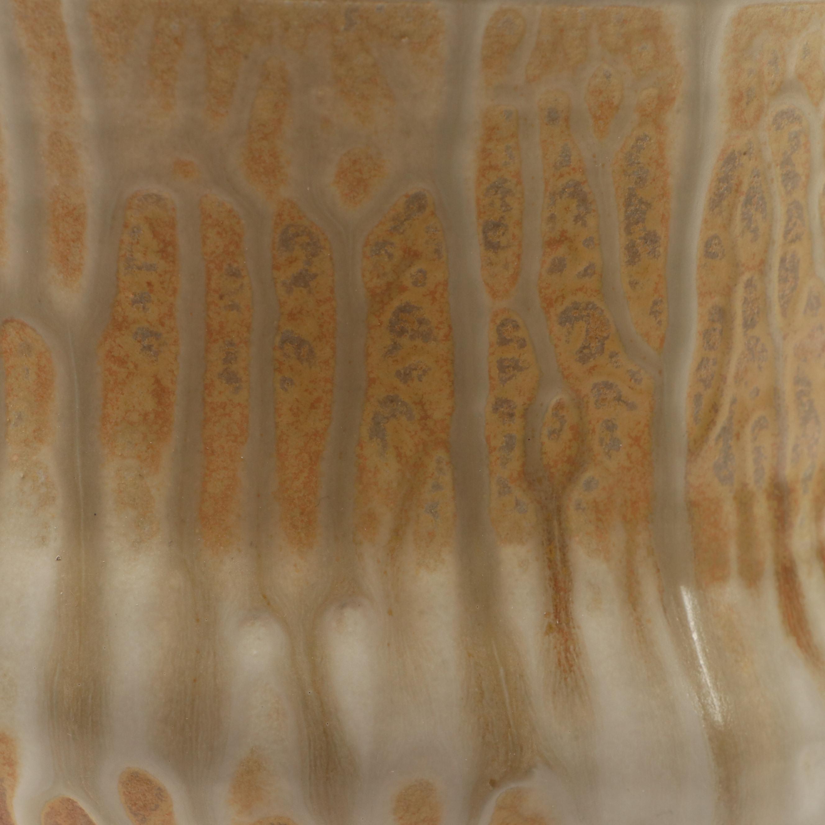 Art Pottery Basket Vase and Lidded Jar