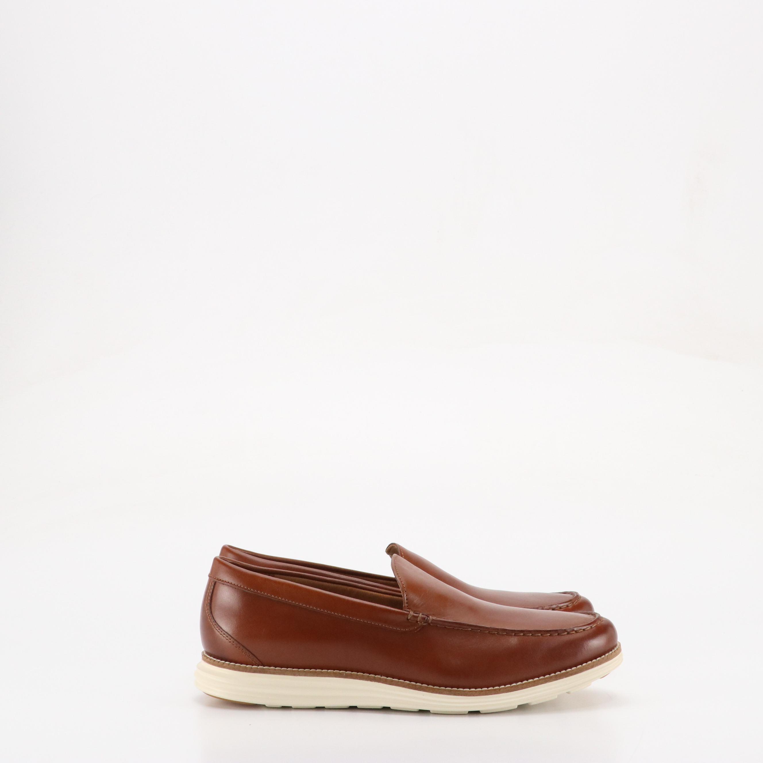 Men's Allen Edmunds Vinci Moccasins and Cole Haan Loafers in Leather, With Boxes
