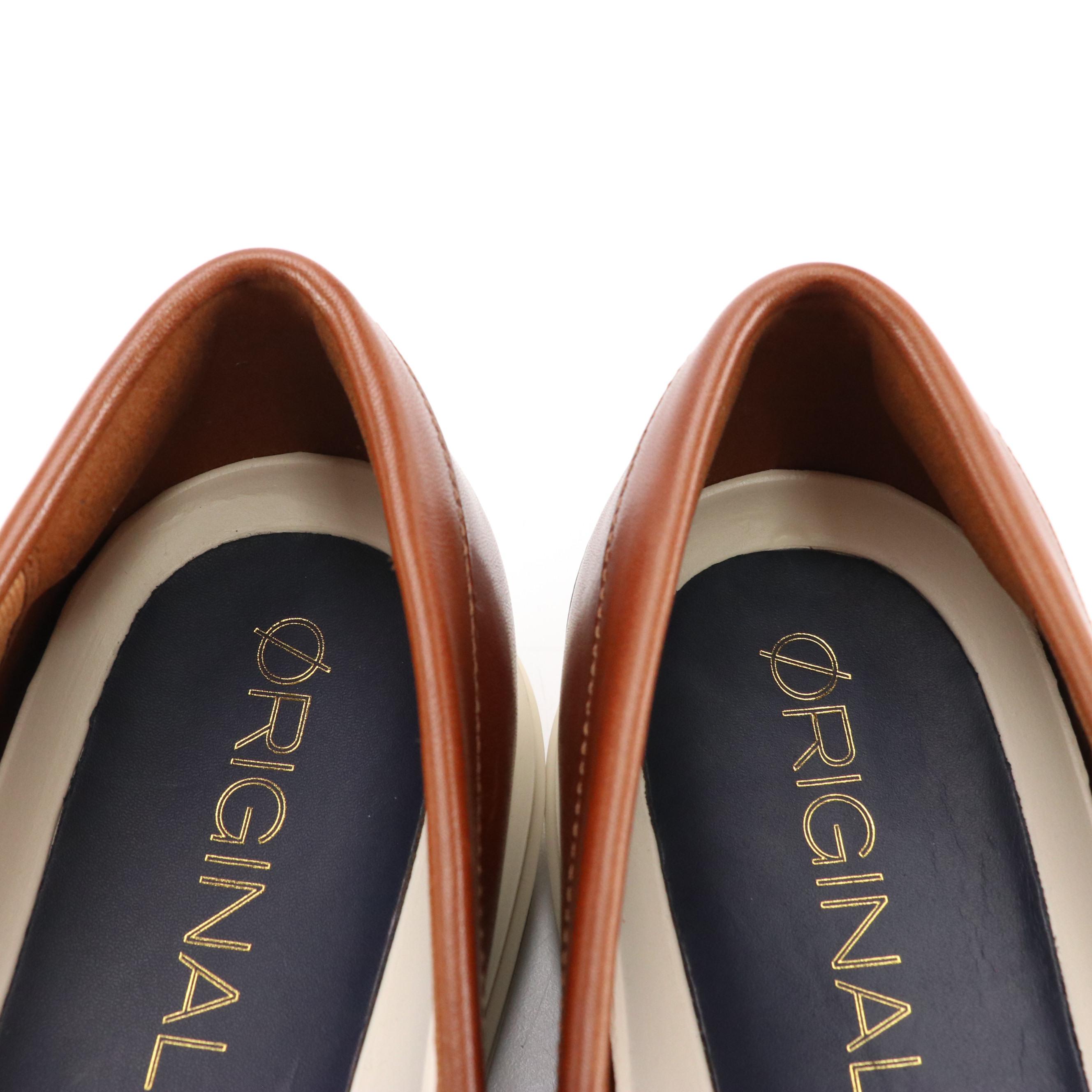 Men's Allen Edmunds Vinci Moccasins and Cole Haan Loafers in Leather, With Boxes