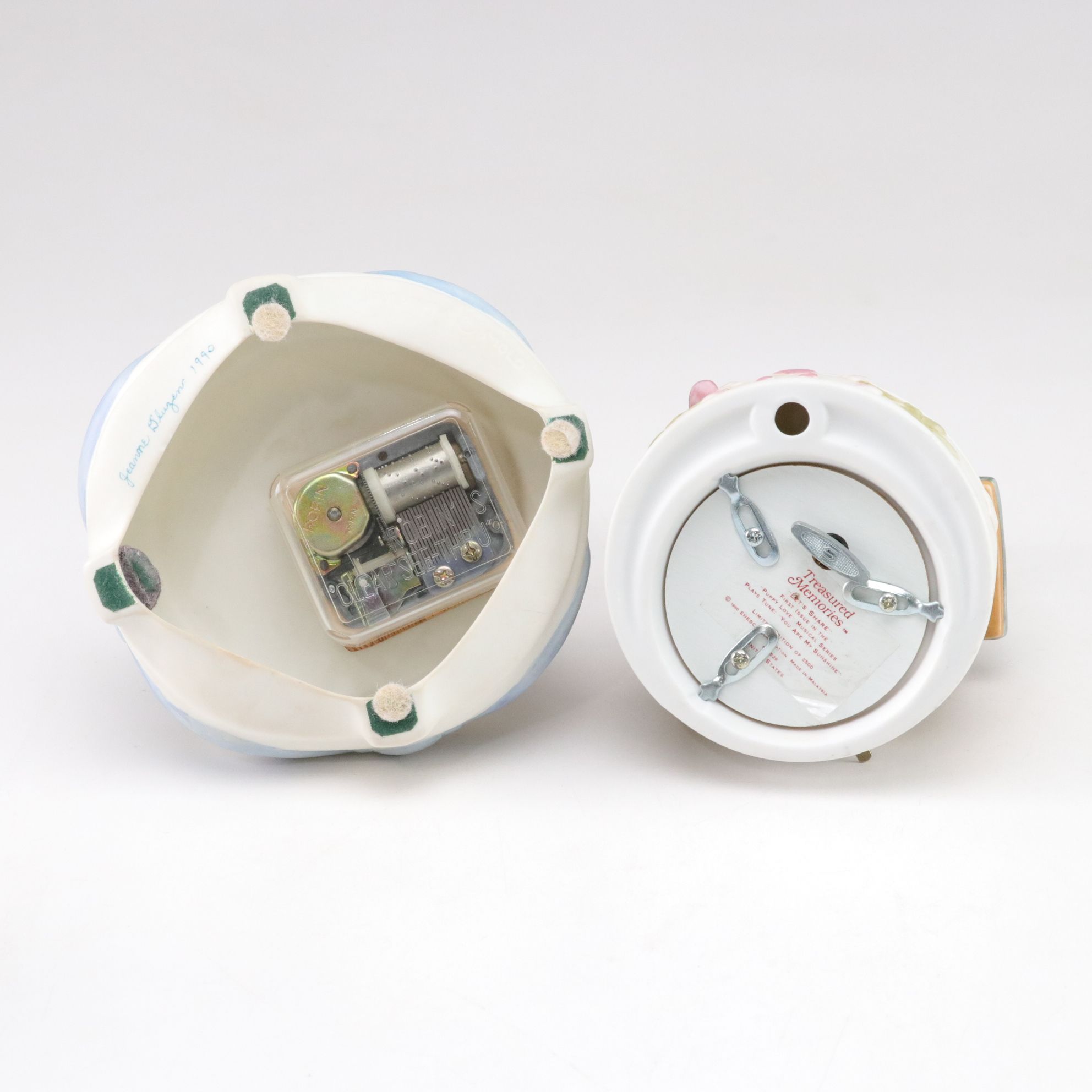 Treasured Memories with Jeanne Bluzen Music Box, "Moppets" and More Figurines