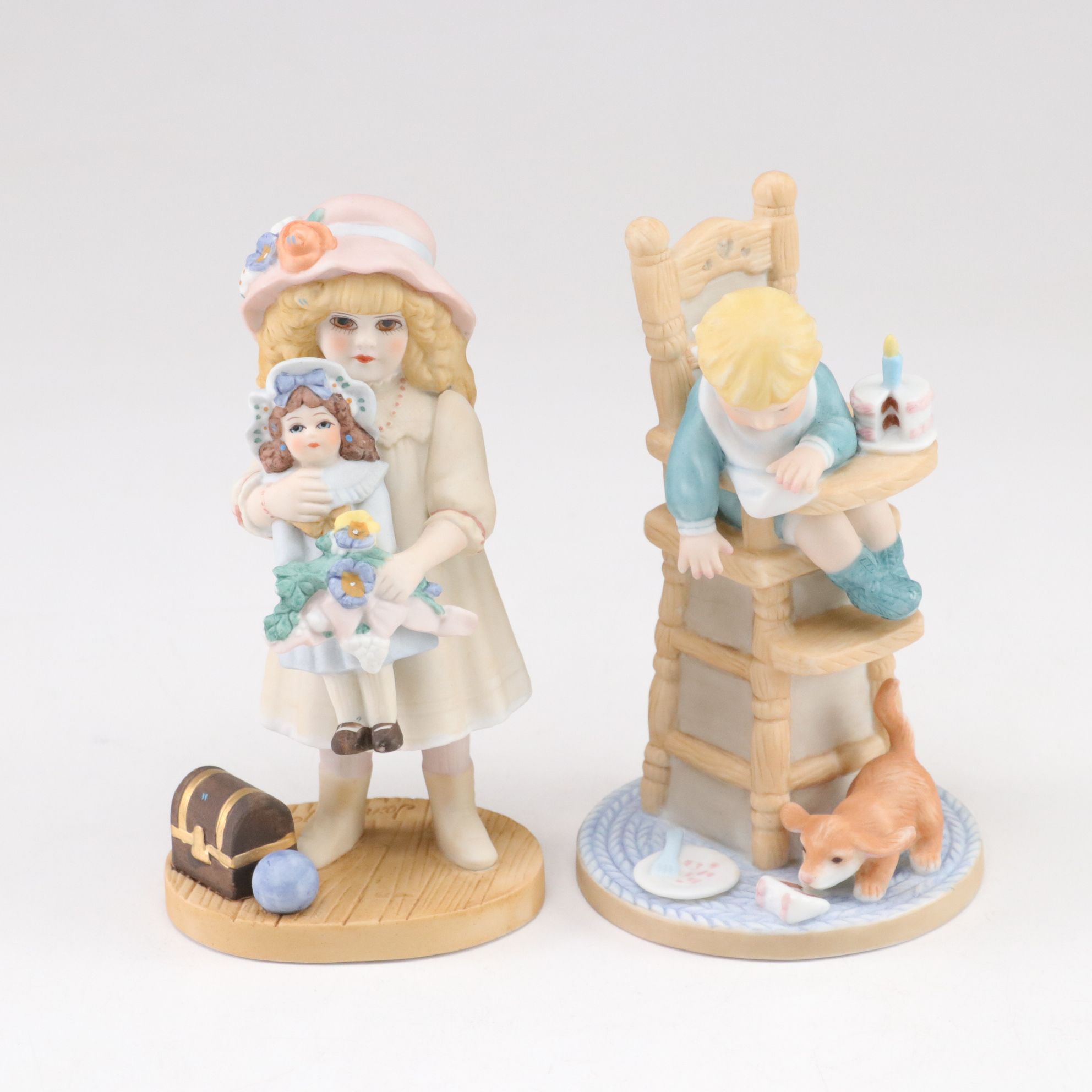 Treasured Memories with Jeanne Bluzen Music Box, "Moppets" and More Figurines