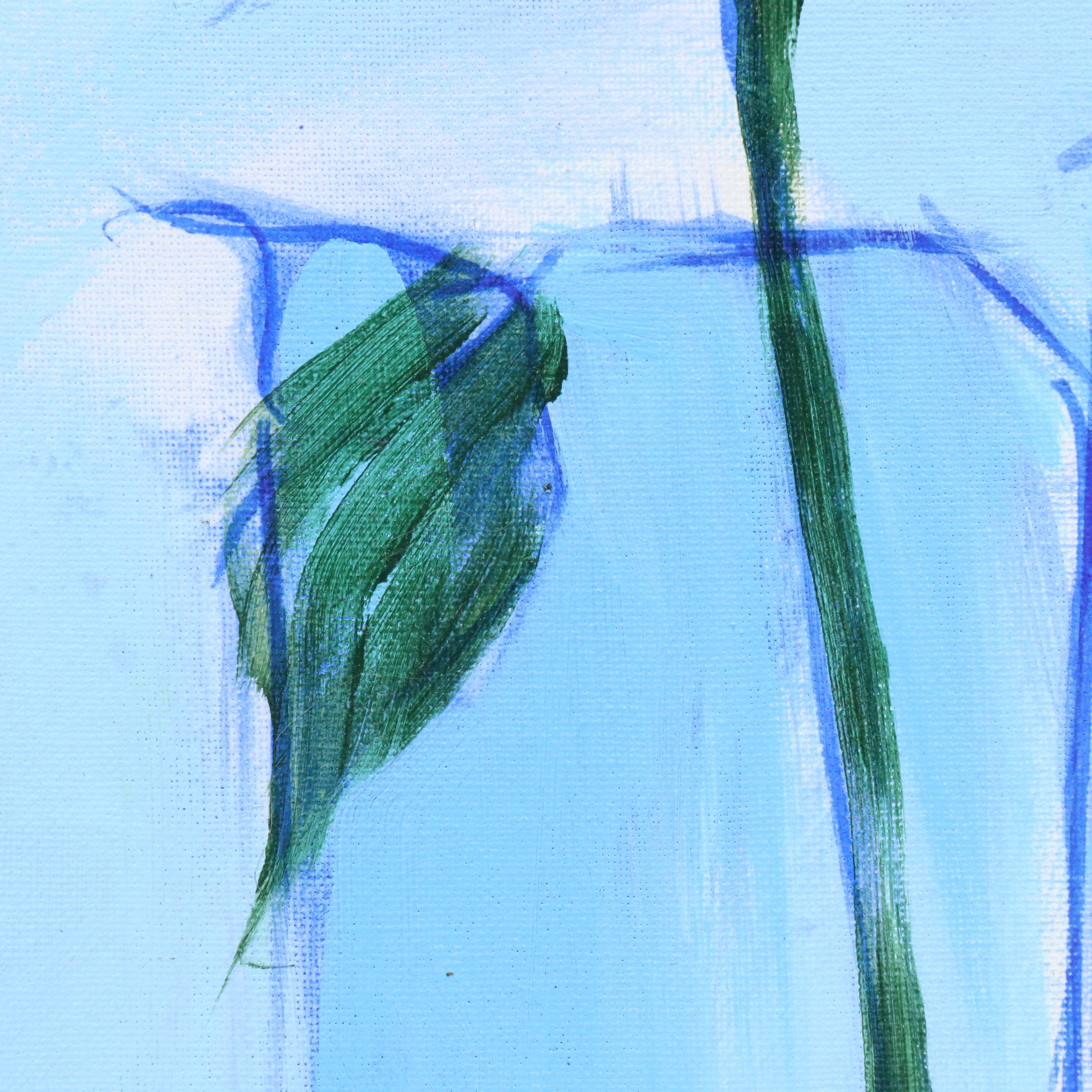 Said Oladejo-lawal Floral Still Life Acrylic Painting, 2020