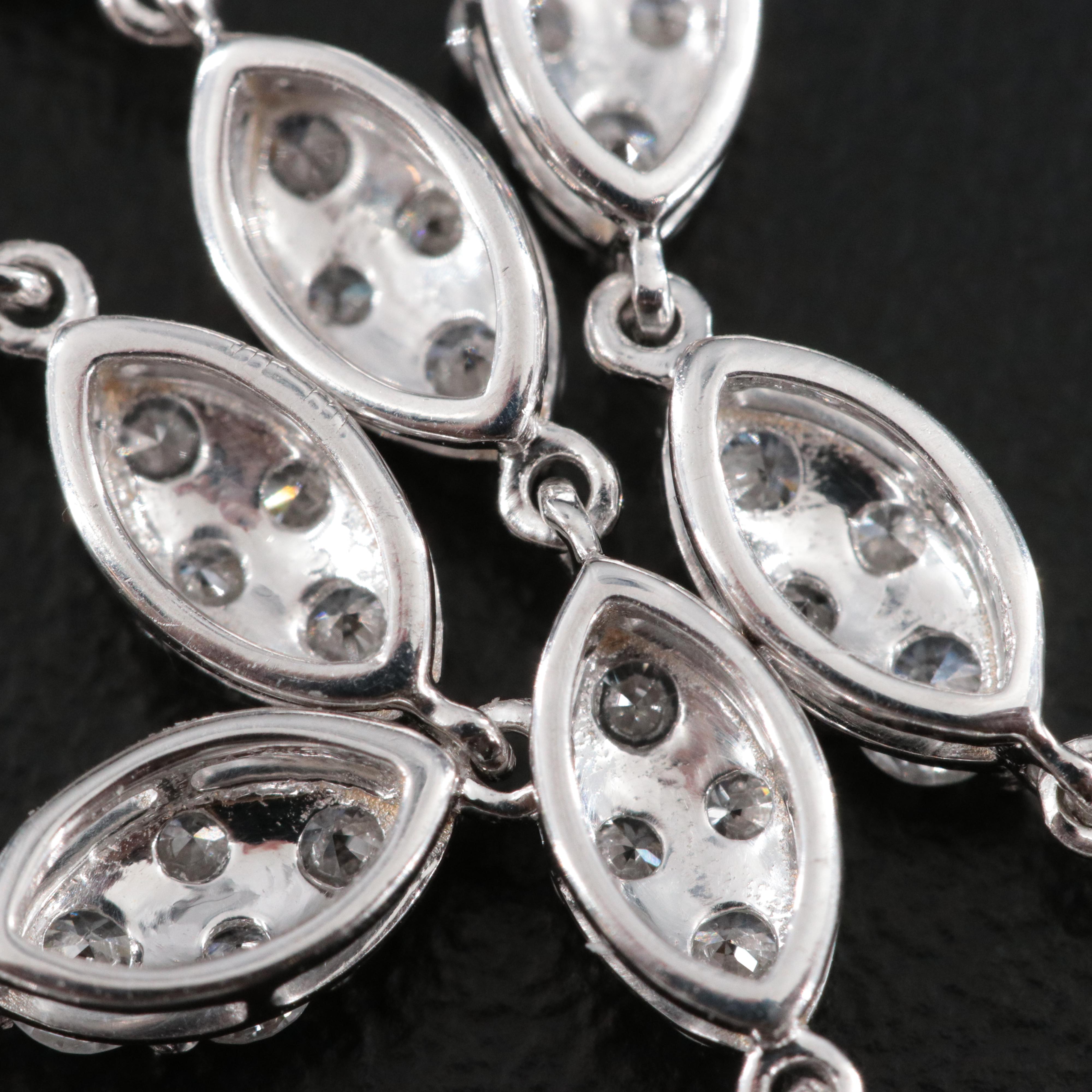 14K 2.42 CTW Lab Grown Diamond Bracelet with IGI Jewelry Report